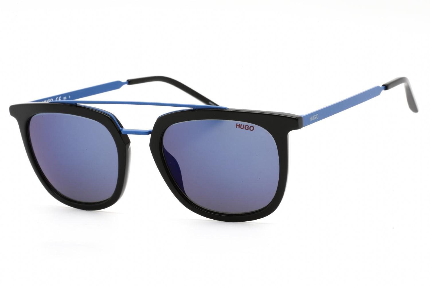 BOSS by HUGO BOSS Hg 1031/s 00vk Xt Round Sunglasses 52 Mm in Black for Men  | Lyst