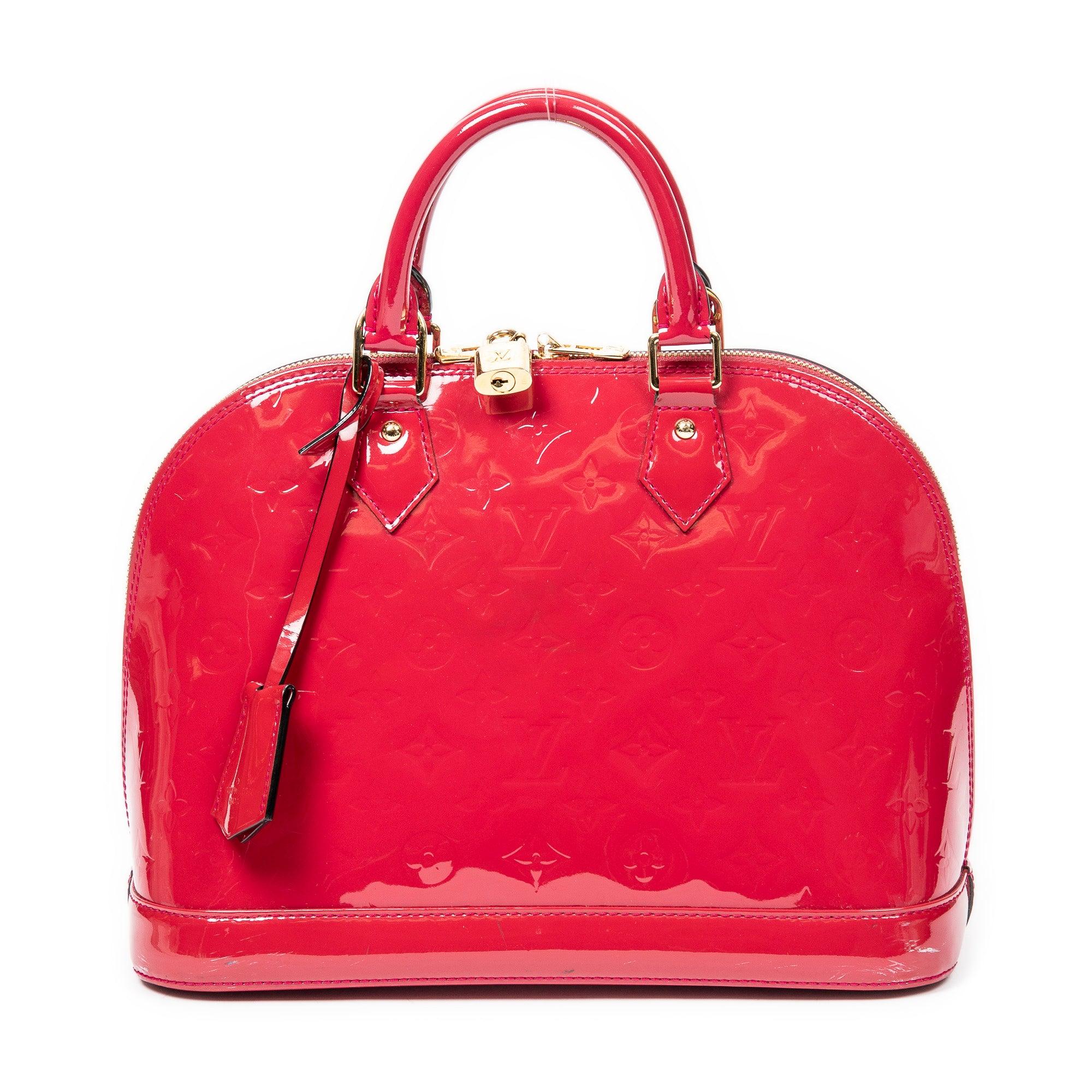 Louis Vuitton Alma Pm in Red