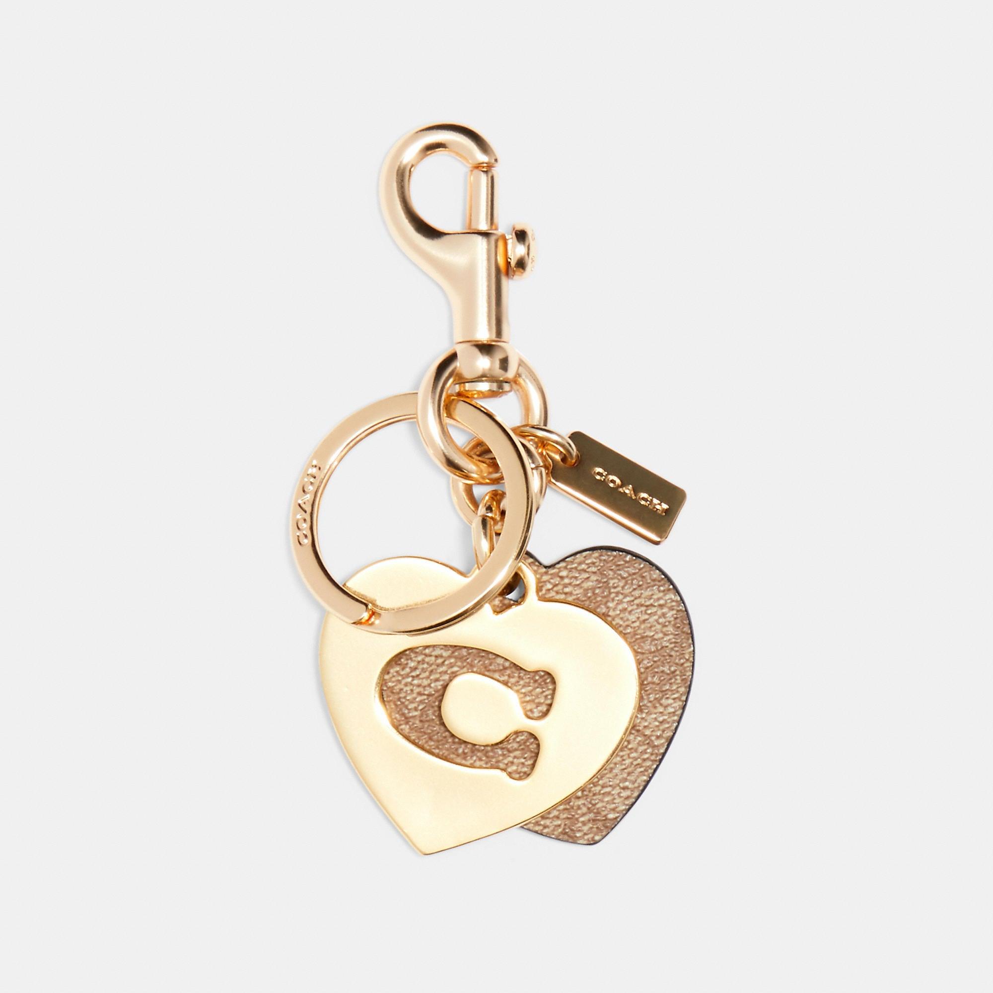 coach heart ring