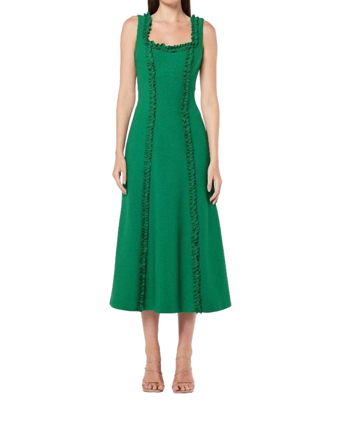 Designer Emerald Green Empire Waist Dress for Women - Up to 58% off | Lyst