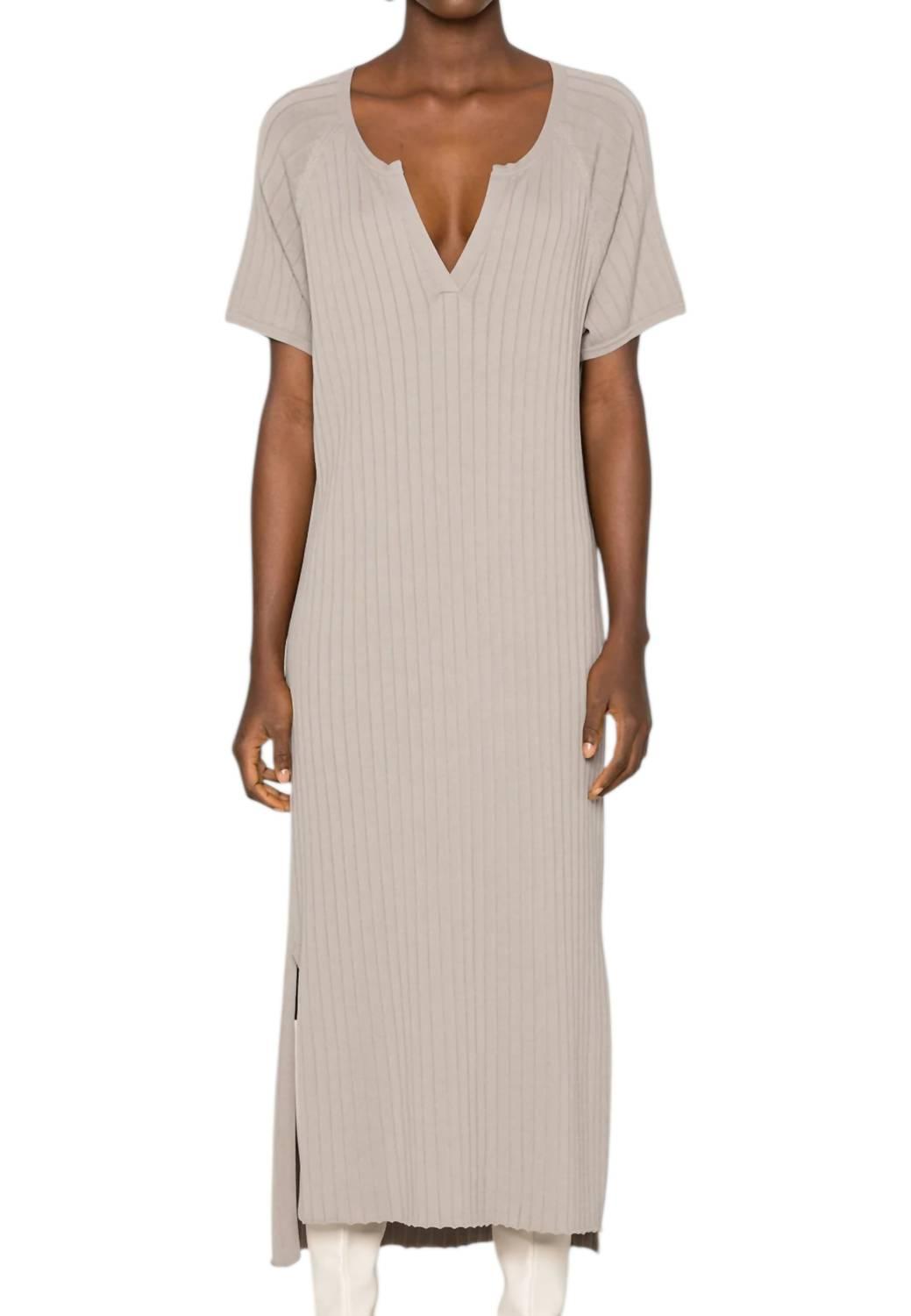 knee length dresses for ladies Just A Kiss Cowl Maxi Dress