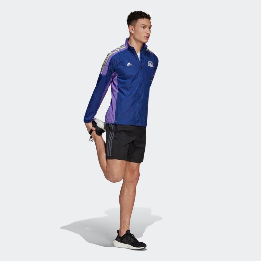 adidas Boston Marathon 2022 Logo Tee in Blue for Men