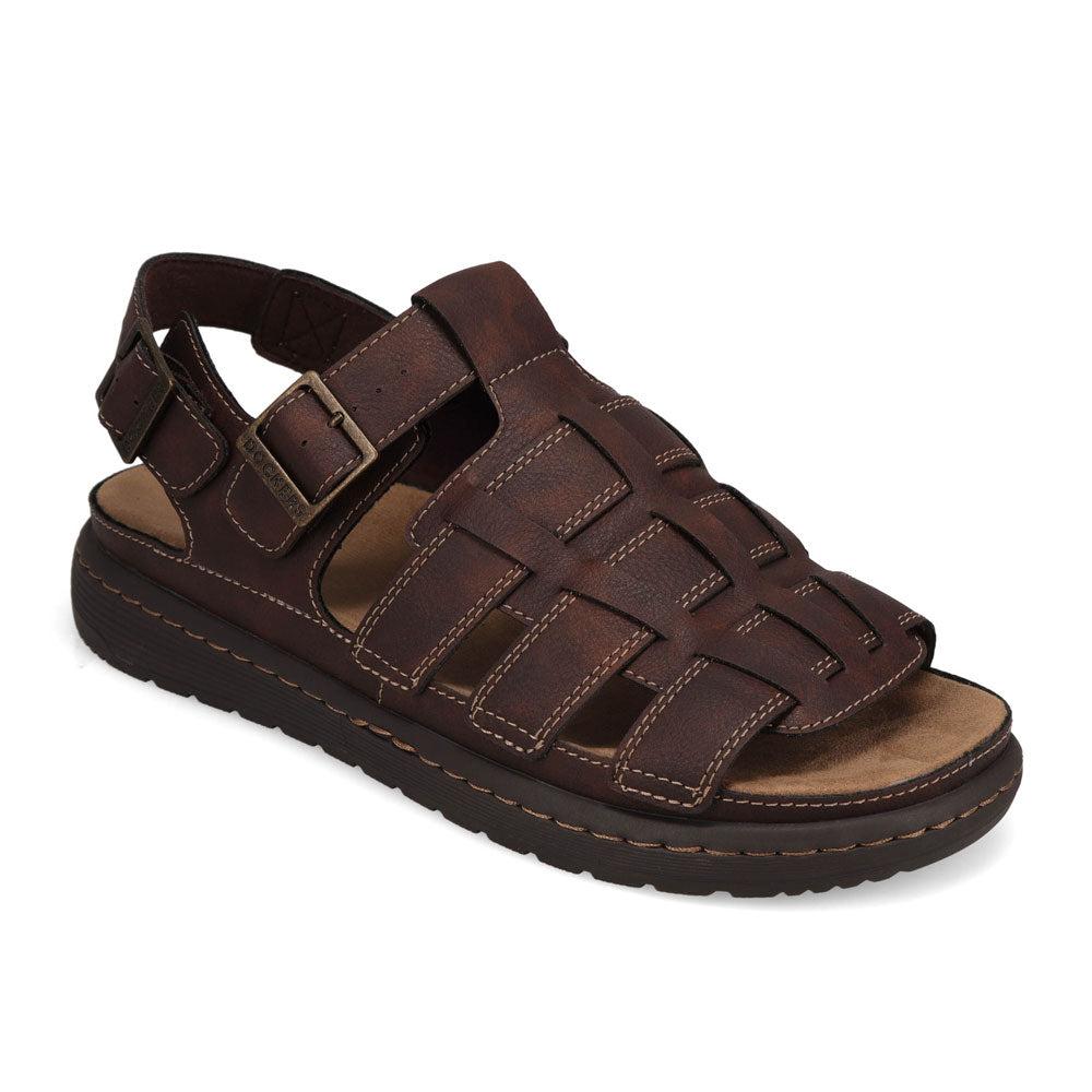 Dockers Levi’s Dark Brown Double Buckle Slide Sandals Dockers Men main image 2