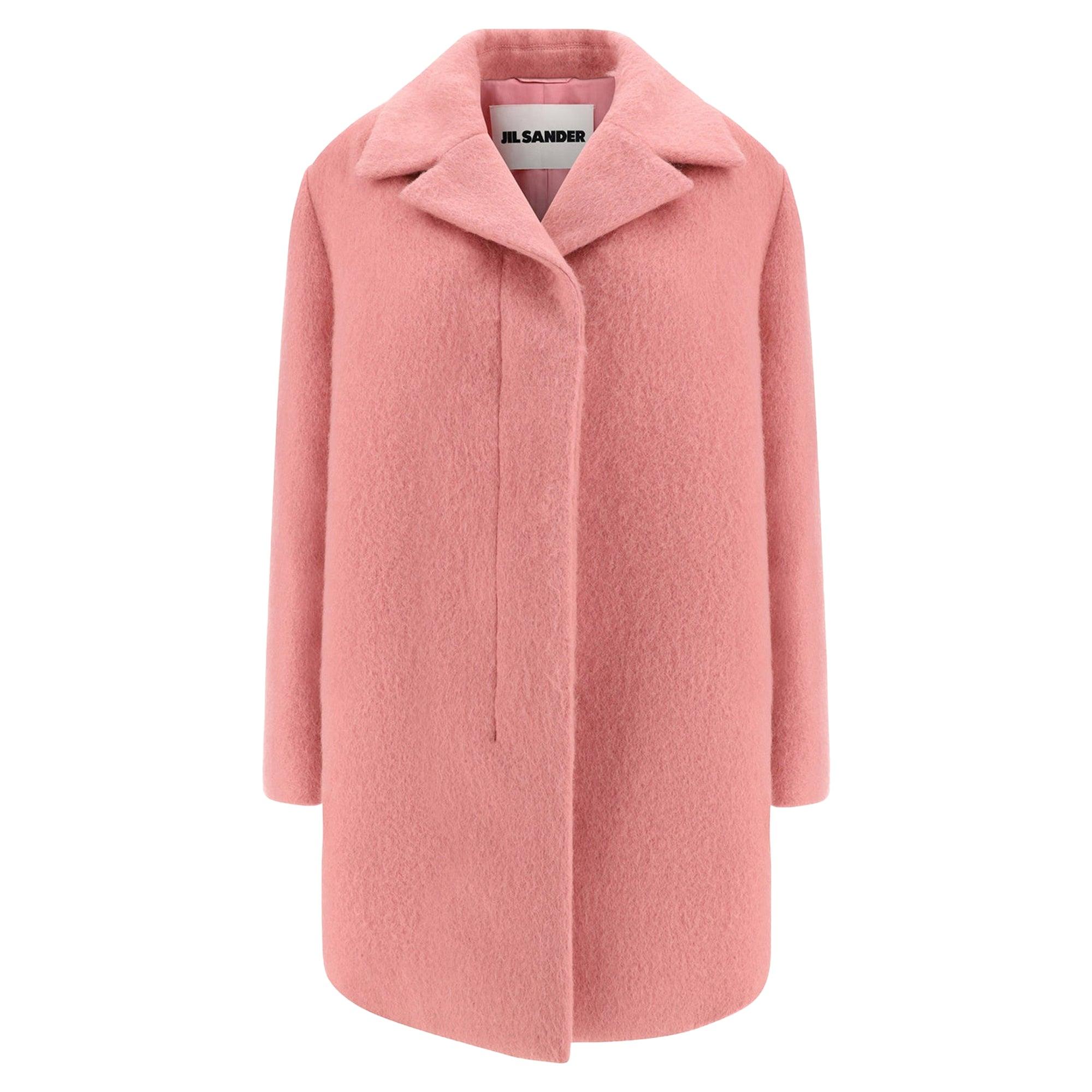 Pink Jil Sander Coats for Women | Lyst