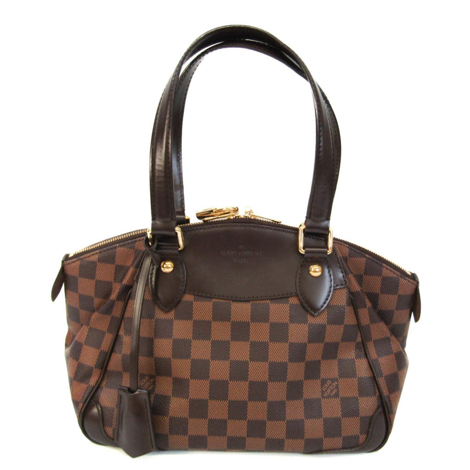 Louis Vuitton Popincourt Brown Canvas Handbag (Pre-Owned)
