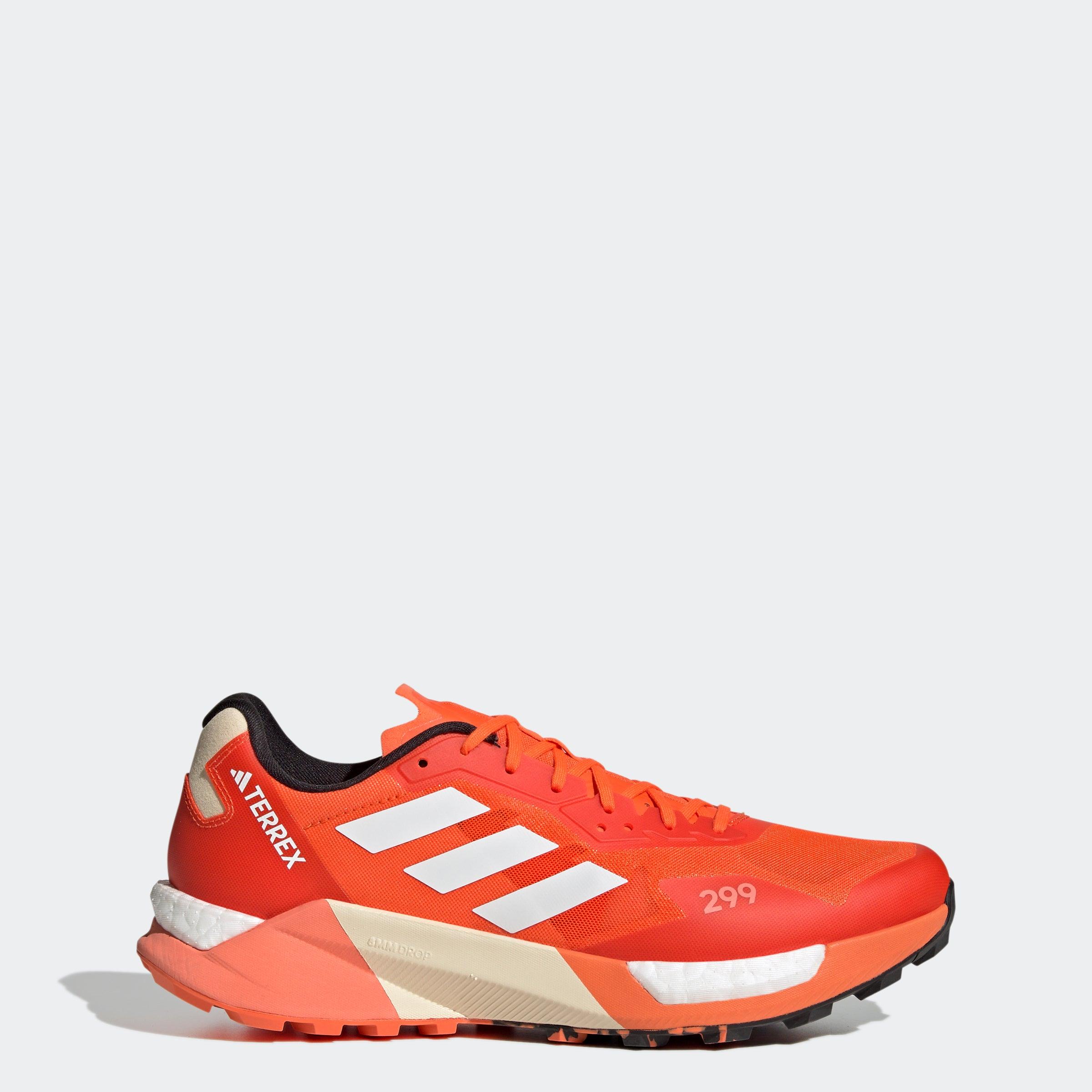 adidas Terrex Agravic Ultra Trail Running Shoes in Red for Men | Lyst