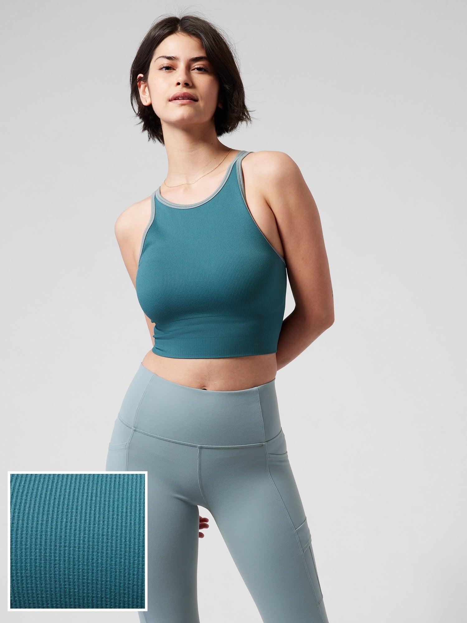 athleta aurora crop