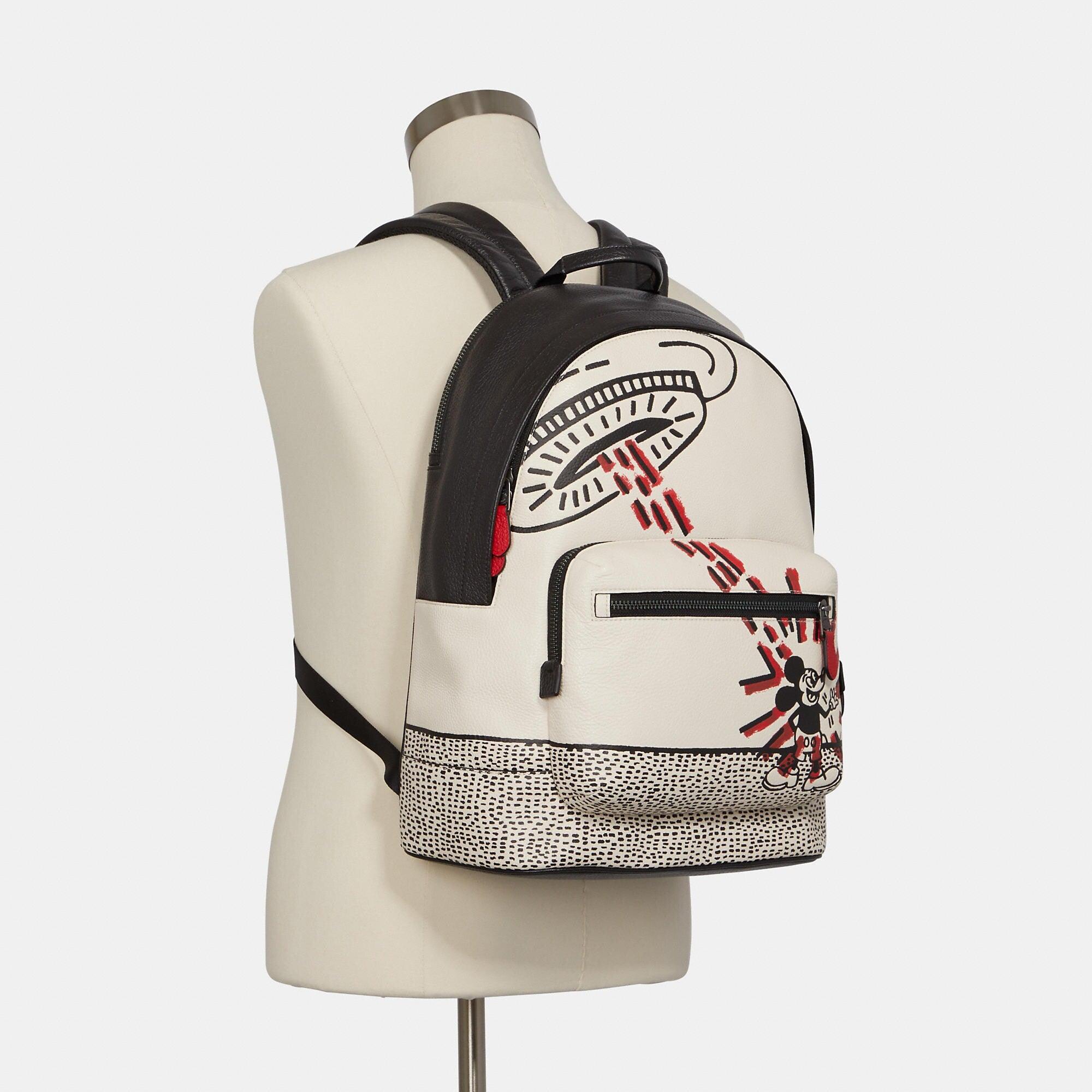 Coach Outlet Disney Mickey Mouse X Keith Haring West Backpack | Lyst