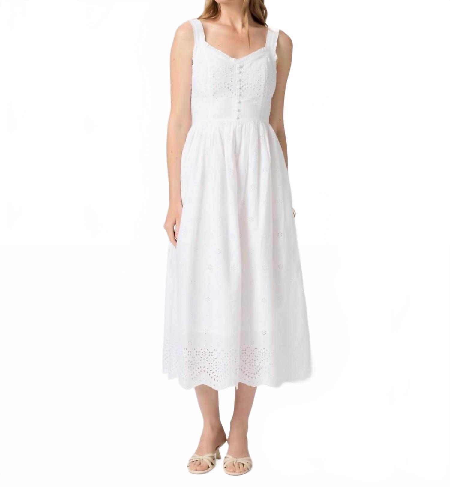 PAIGE Riesling Dress in White | Lyst