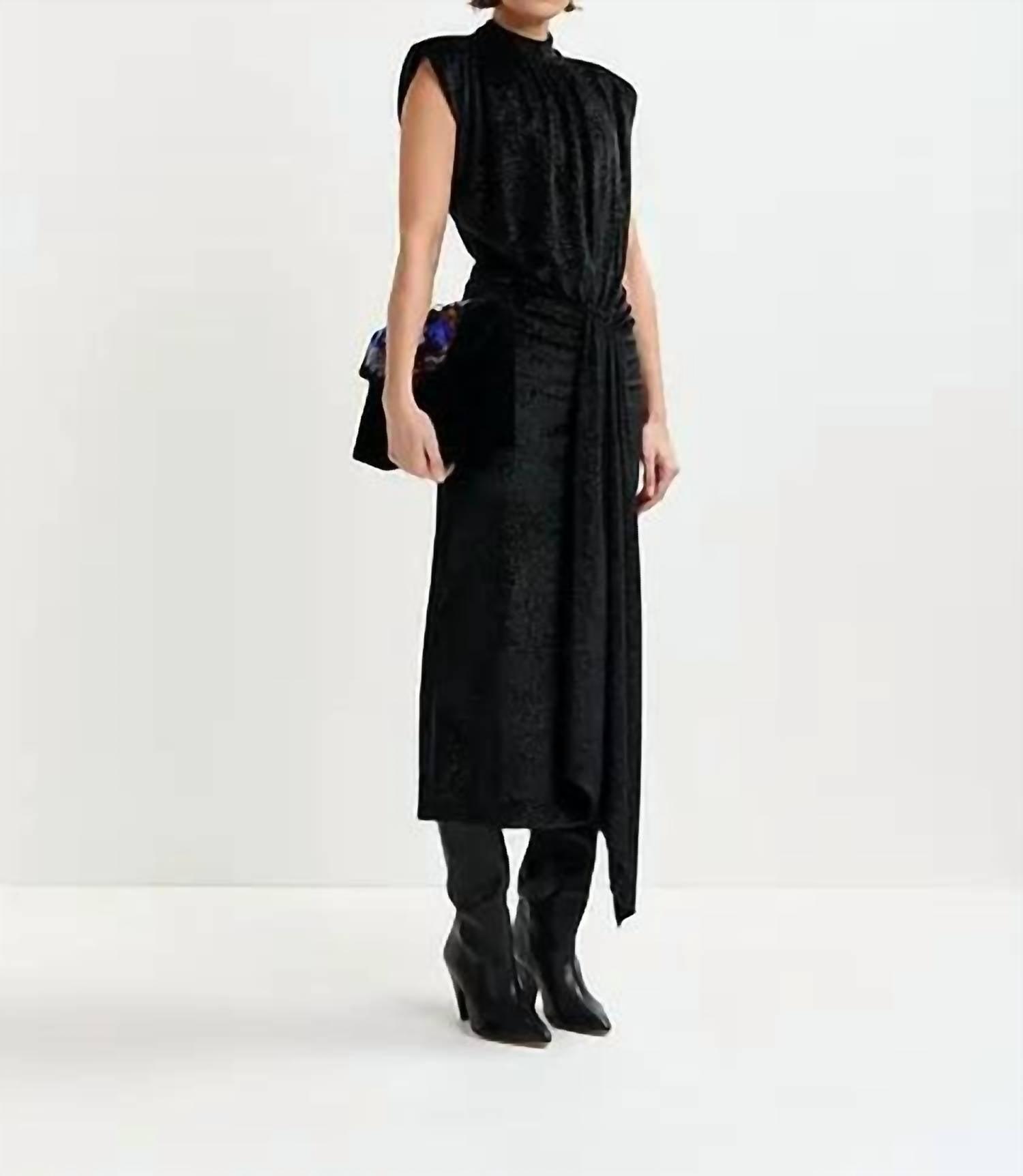 long sleeve occasion dress midi ERDEM