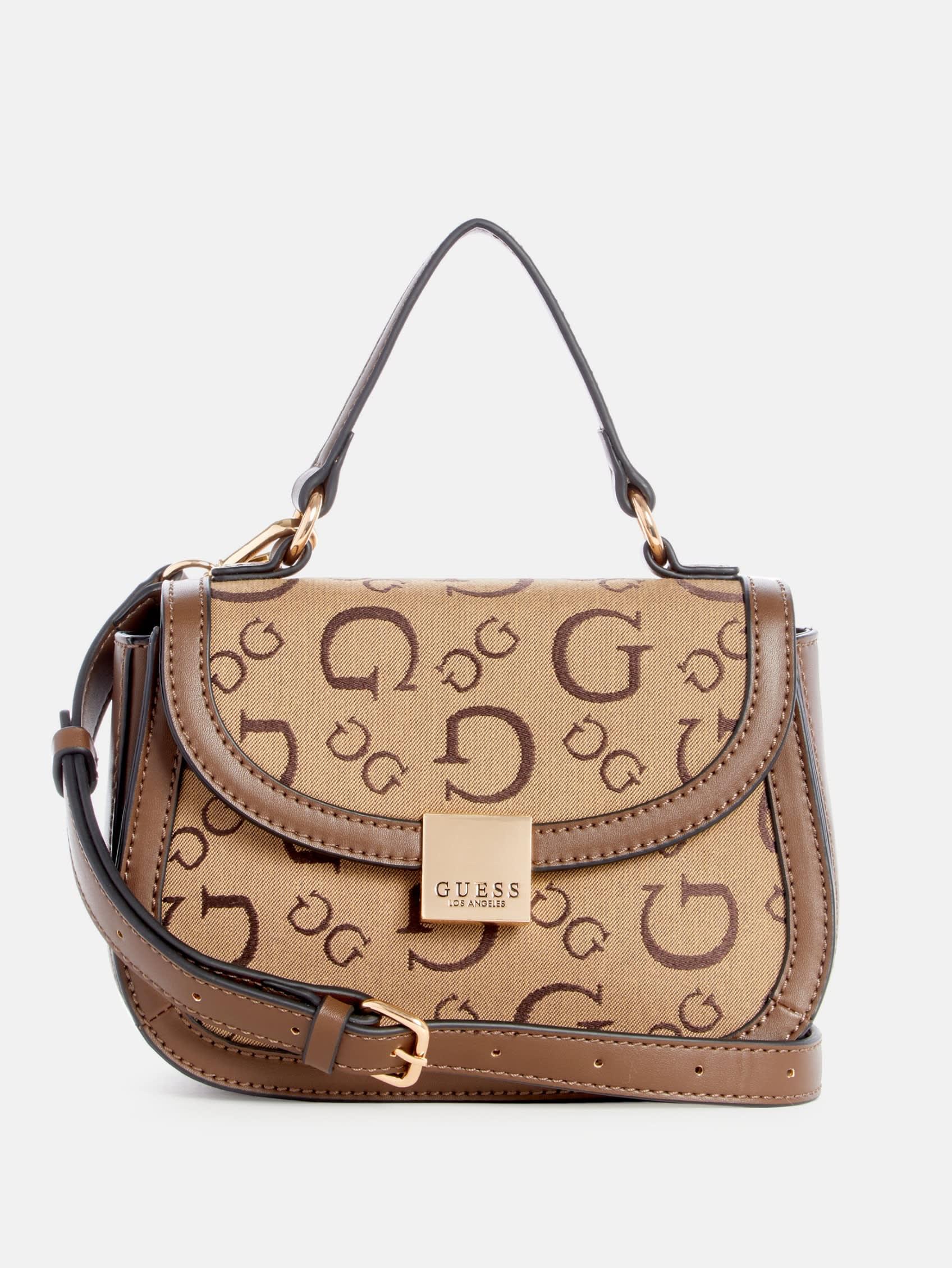 Guess Factory Gammill Logo Crossbody in Natural Lyst