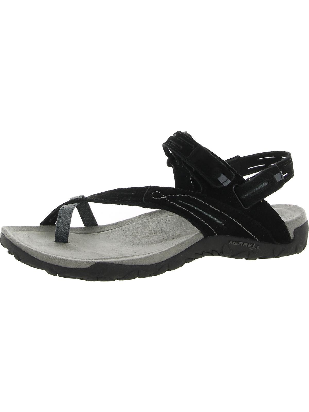 Merrell Terran Cross Ii Memory Foam Comfort Slingback Sandals in Black |  Lyst