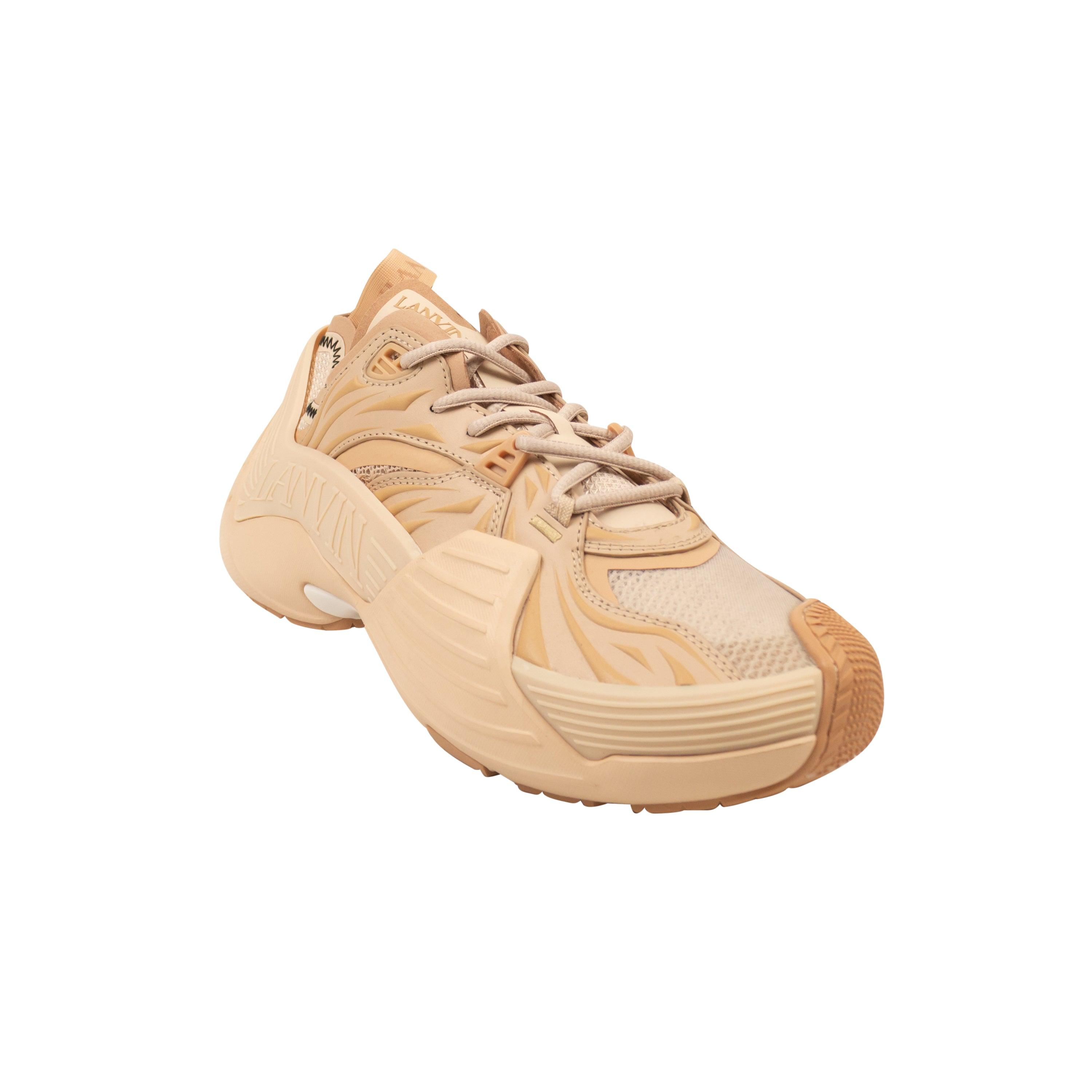 Lanvin Nude Flash X Low Top Athletic Sneakers in Natural for Men | Lyst