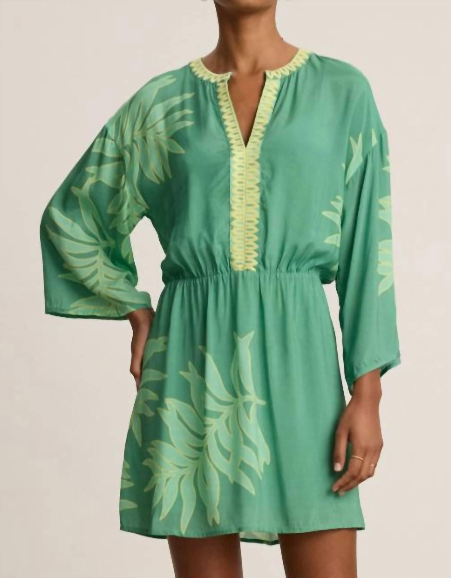 chinese dress ladies Velvet by Graham & Spencer Stella Woven Linen Dress in Indigo  The Blue  Rose