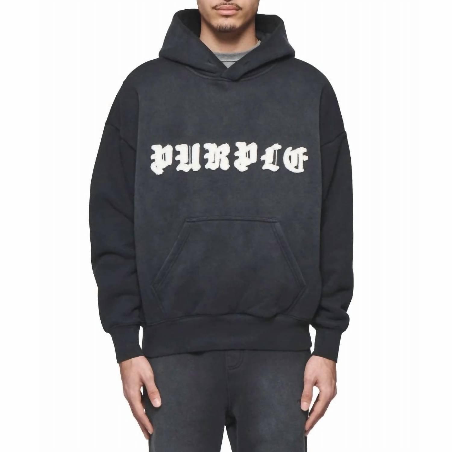 Applique Hoodie Cookies N Kicks Purple Zip Up Hoodie Wholesale