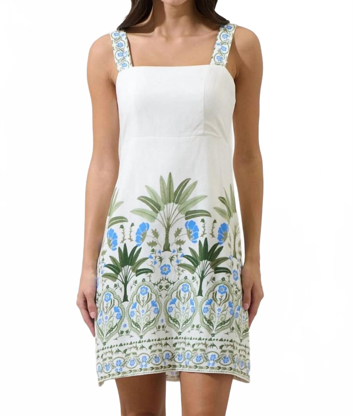 shein summer dress Jacinta White Floral Mini Dress main image 1