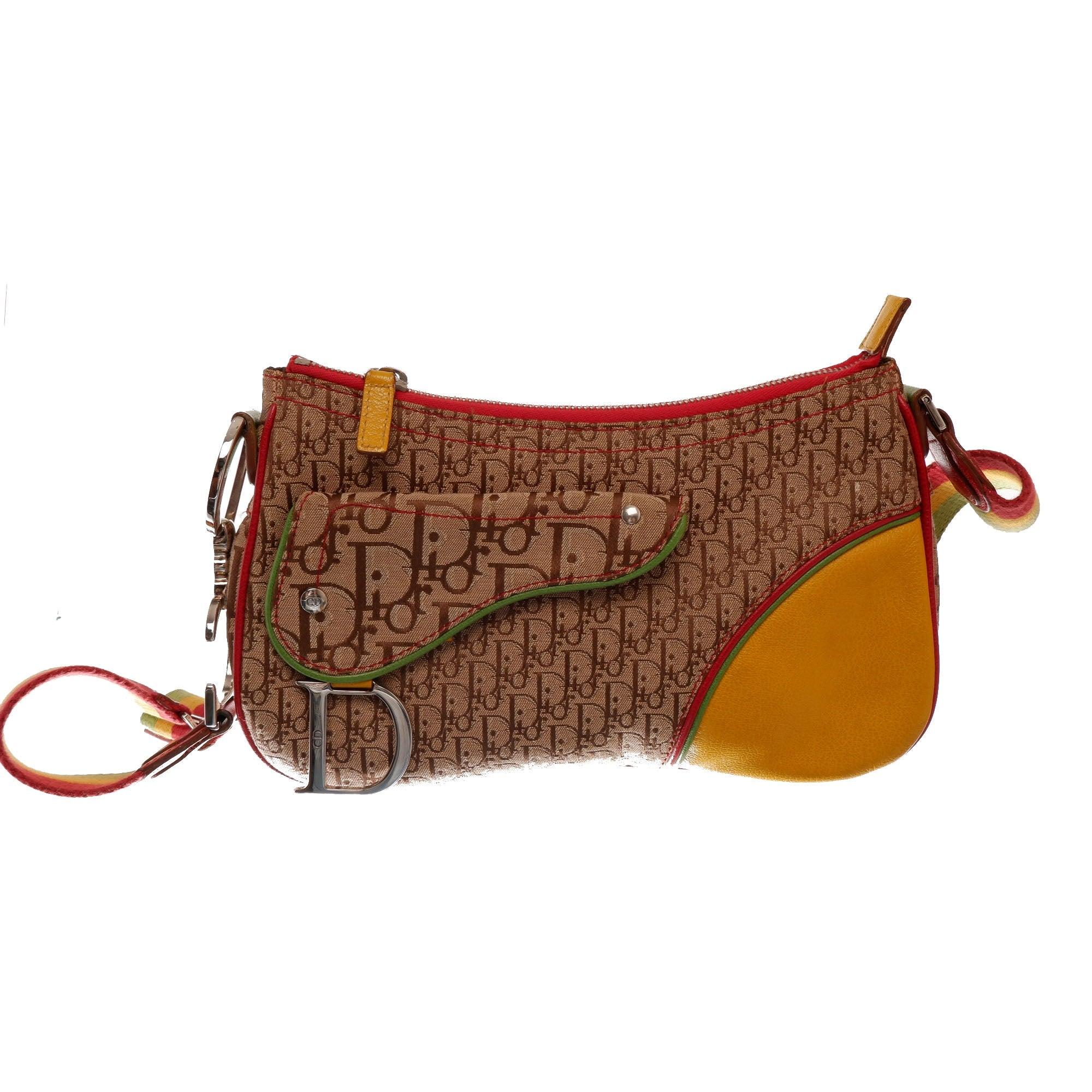 dior monogram shoulder bag