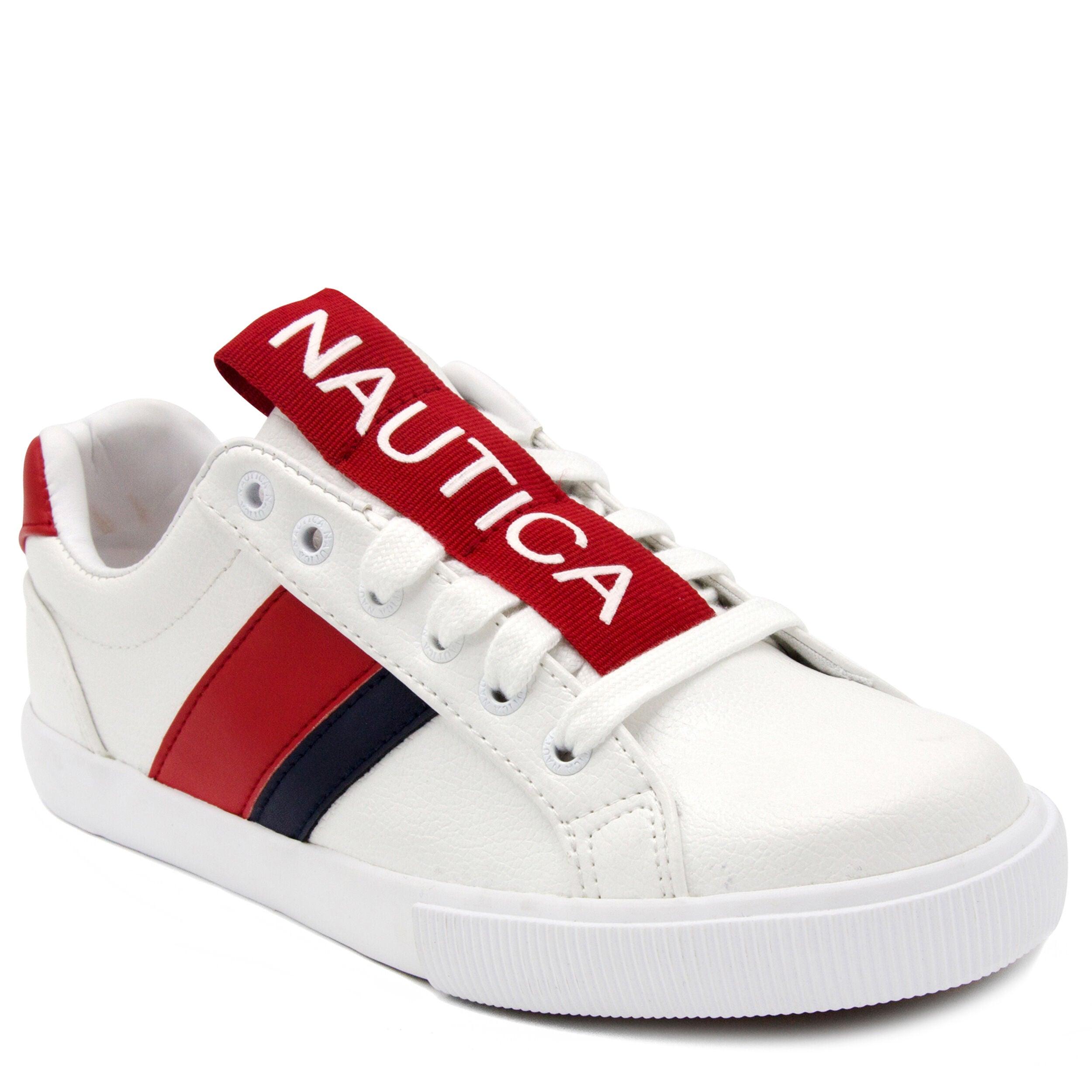 Nautica Lace-up Sneaker in White | Lyst
