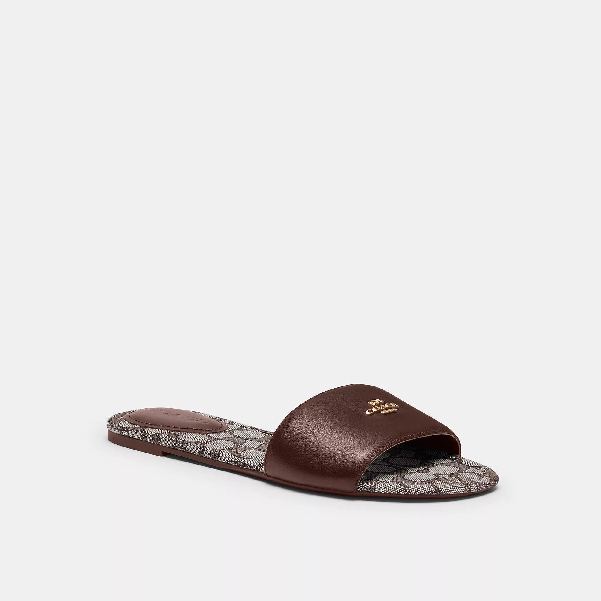 COACH Flat sandals for Women | Online Sale up to 50% off | Lyst