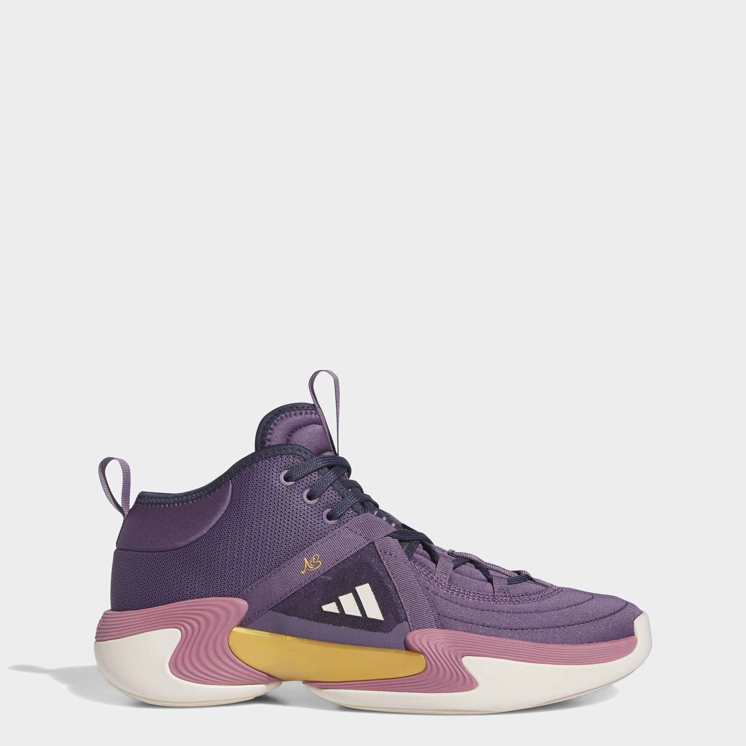 adidas Exhibit Select Cp Mid Basketball Shoes in Purple | Lyst