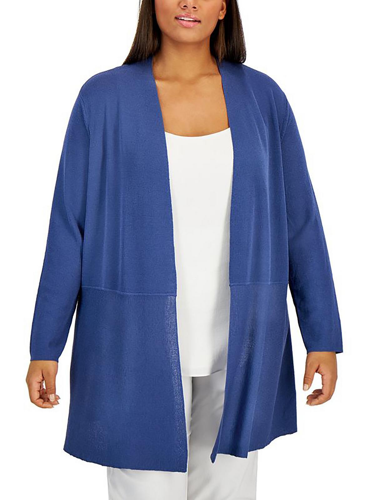Anne klein top open front cardigan