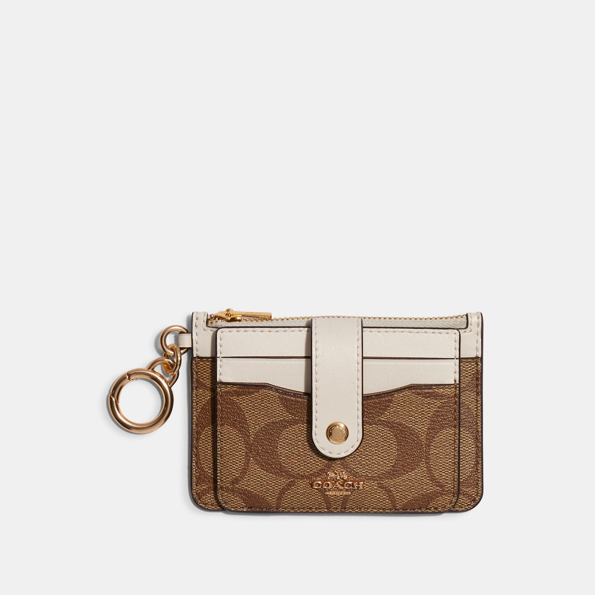 Coach Outlet Attachment Card Case in Brown Lyst