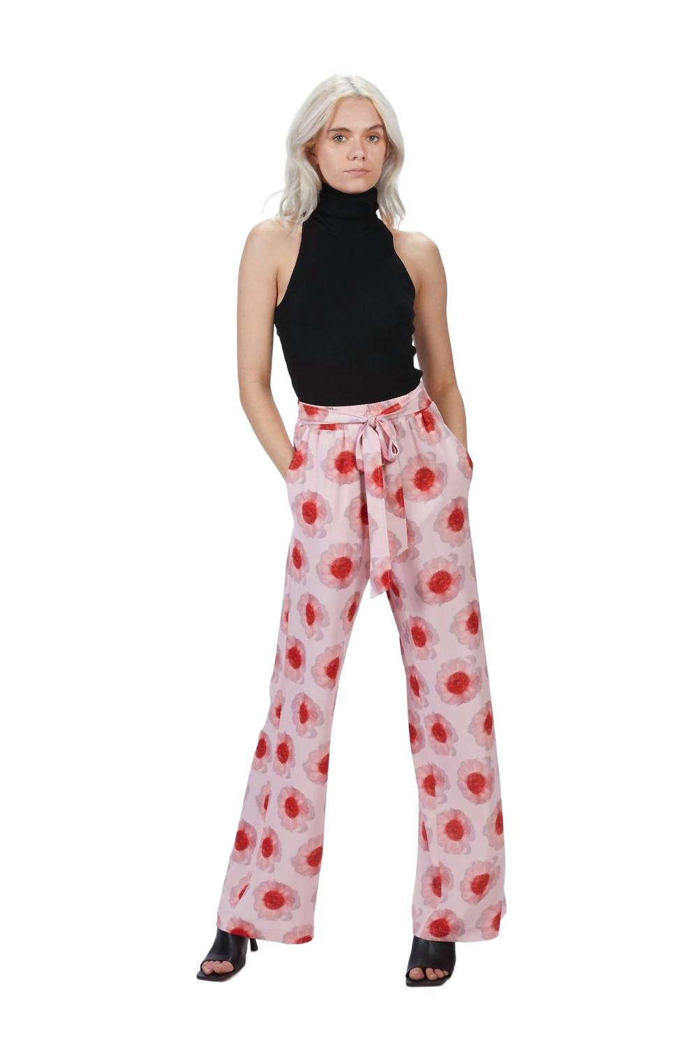 パンツ BAUM UND PFERDGARTEN Women Straight Pants 21012 PINK Baum und Pferdgarten Pants for Women | Online Sale up to 80
