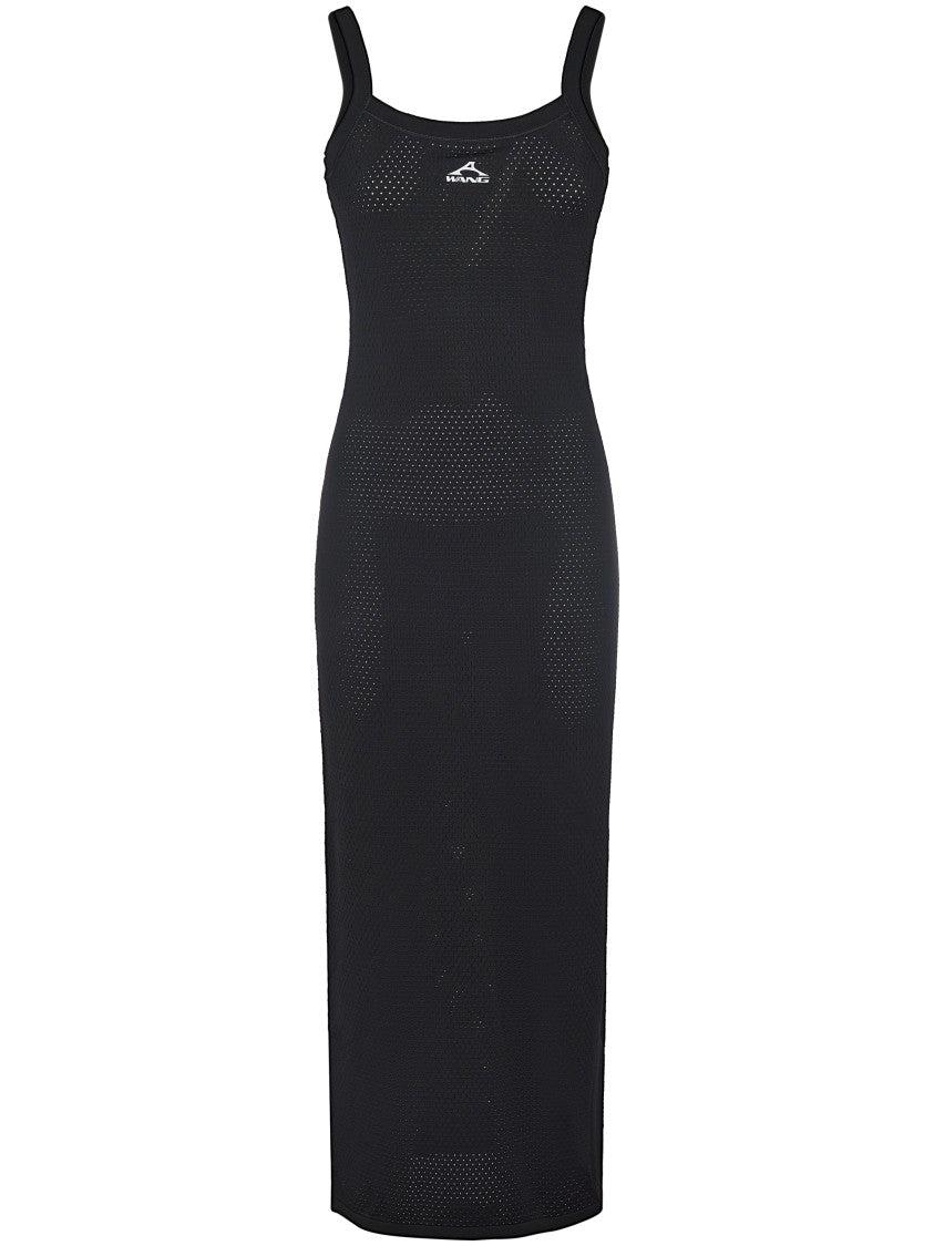 【関税・送料込み】Alexander Wang Name Necklace Long Dress Alexander Wang Name Necklace Long Dress - Black | 1KC1256104001