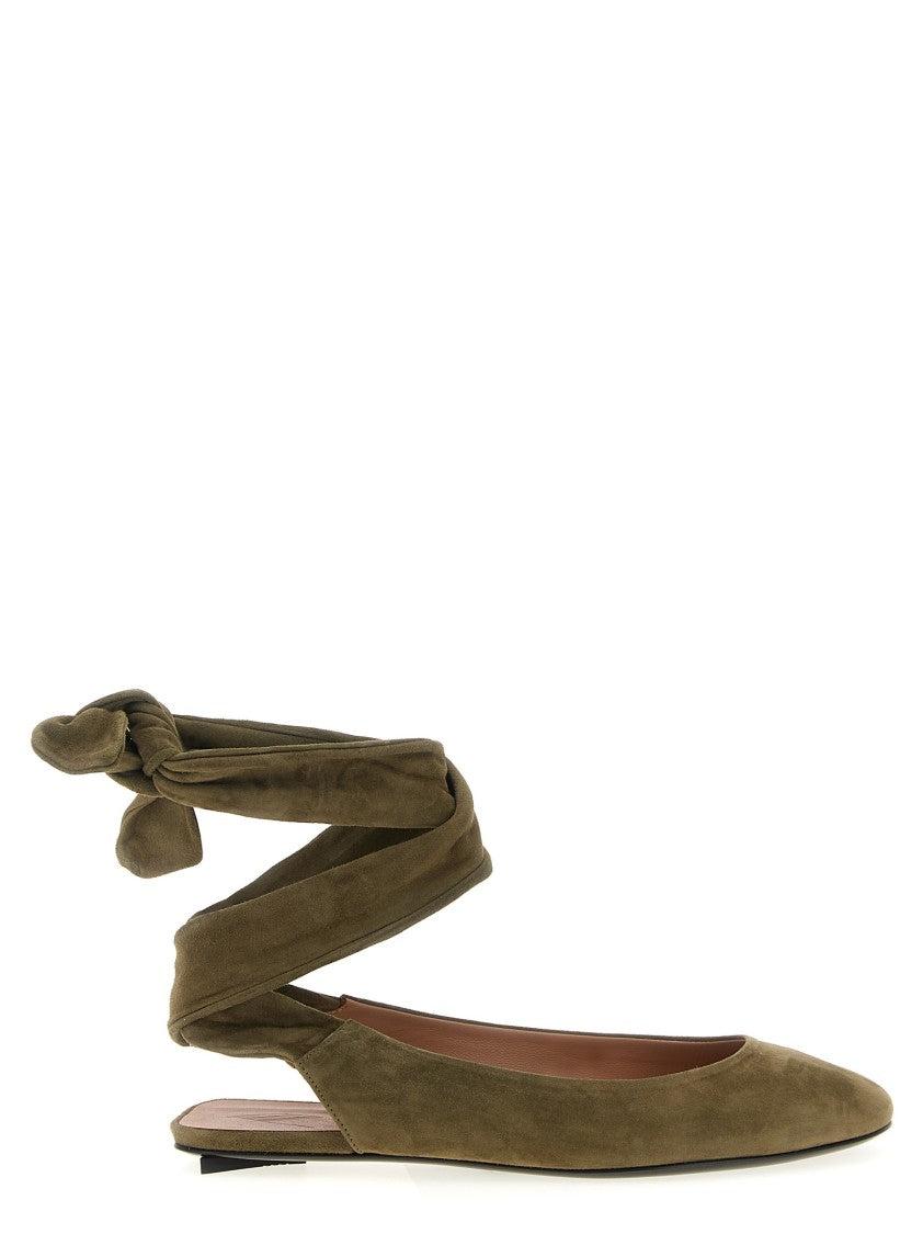 フラットシューズ THE ATTICO 'Cloe' ballet flats The Attico Black Cloe ballerina | TheDoubleF