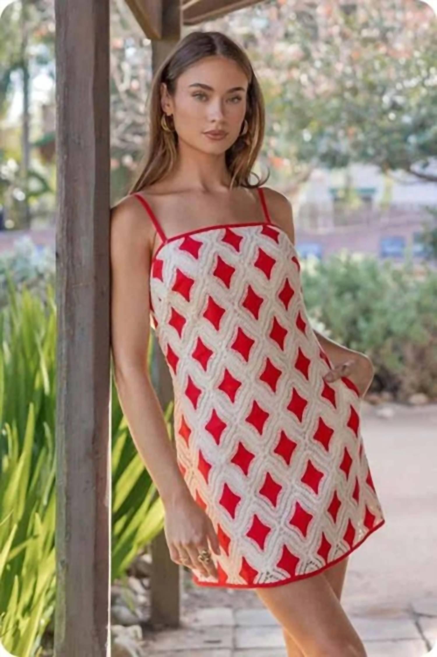 strut and bolt red dress Strut & Bolt