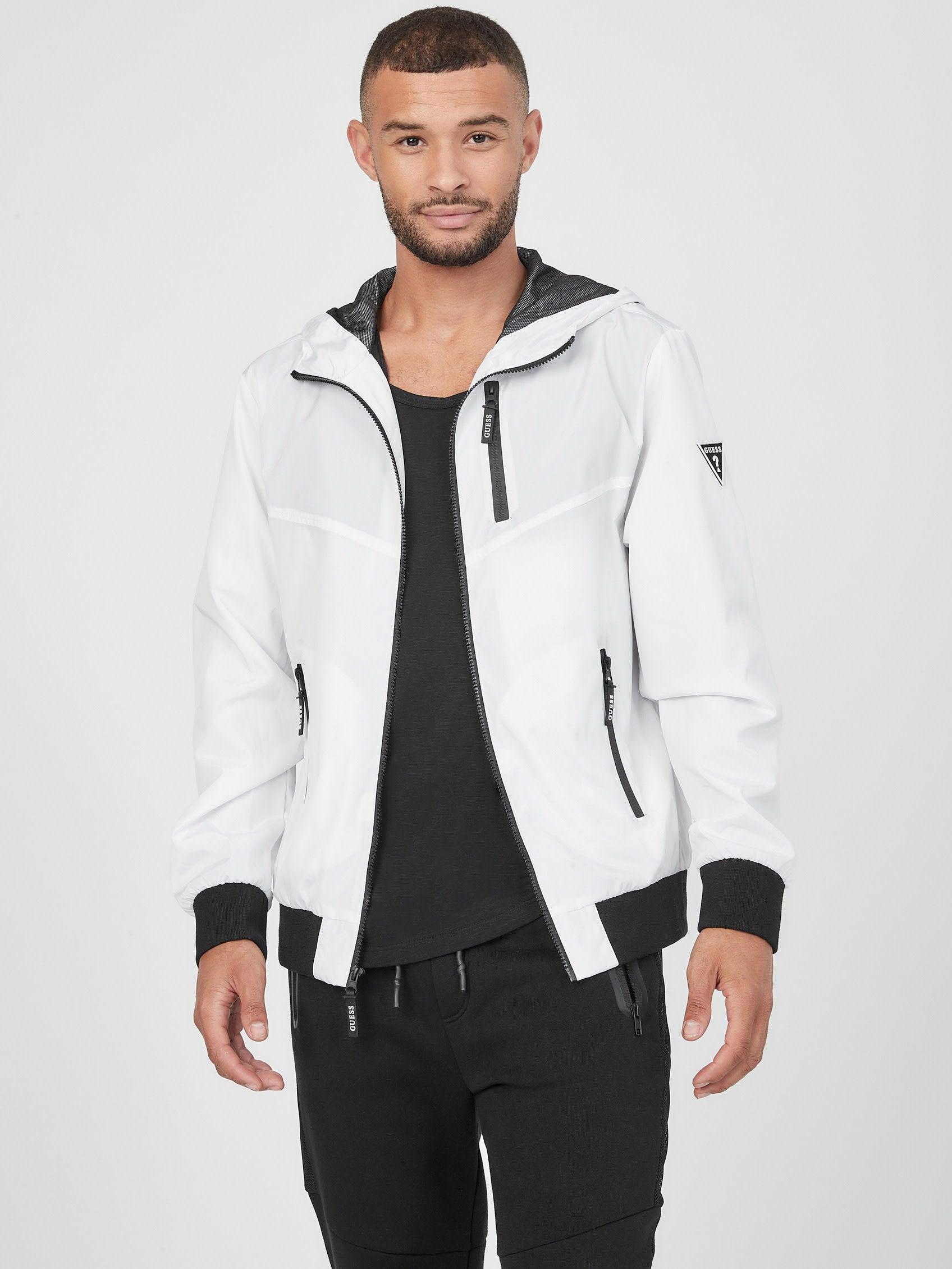 Guess Factory Renee Jacket in White for Men | Lyst