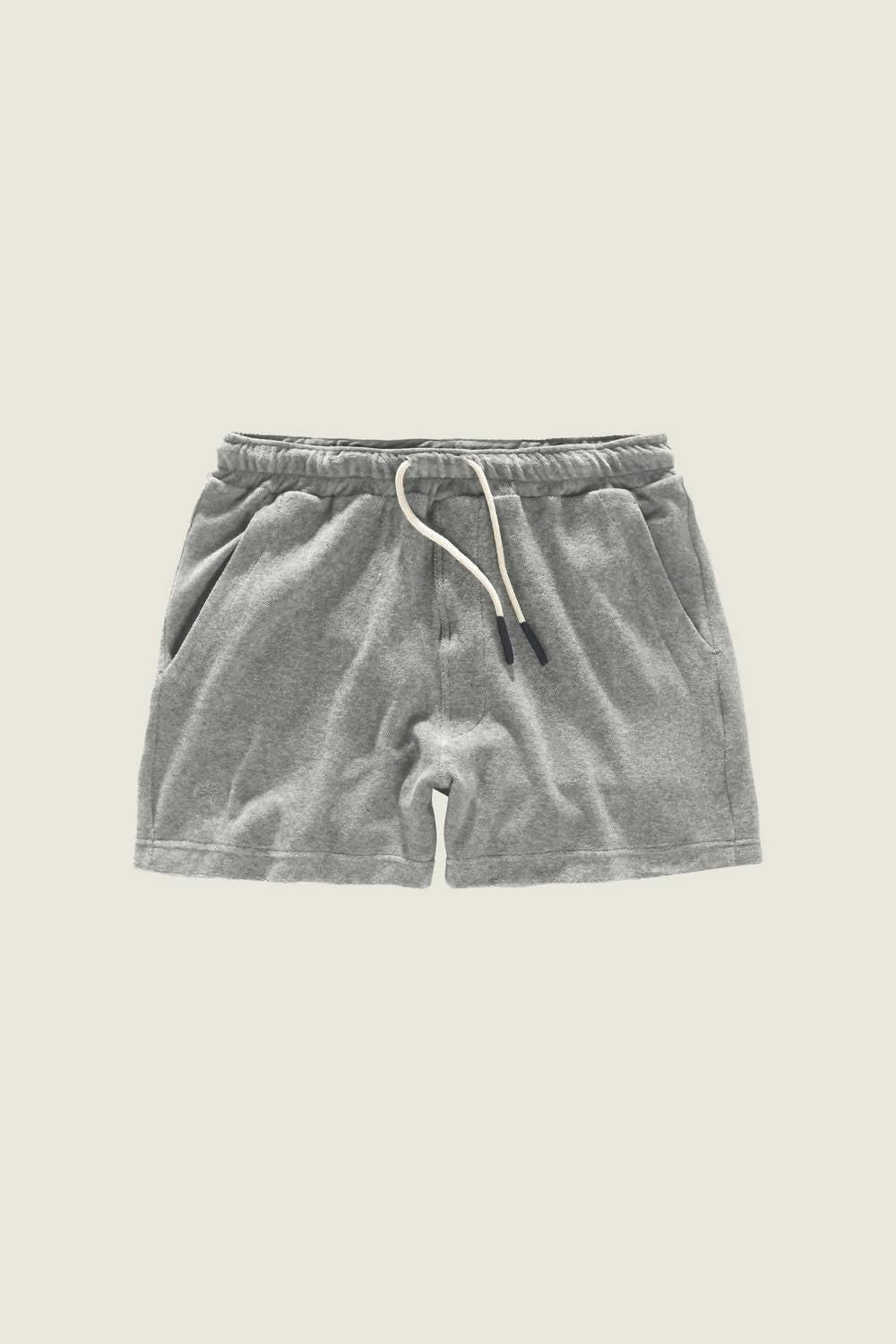 Oas Grey Terry Shorts In 10-grey for Men | Lyst