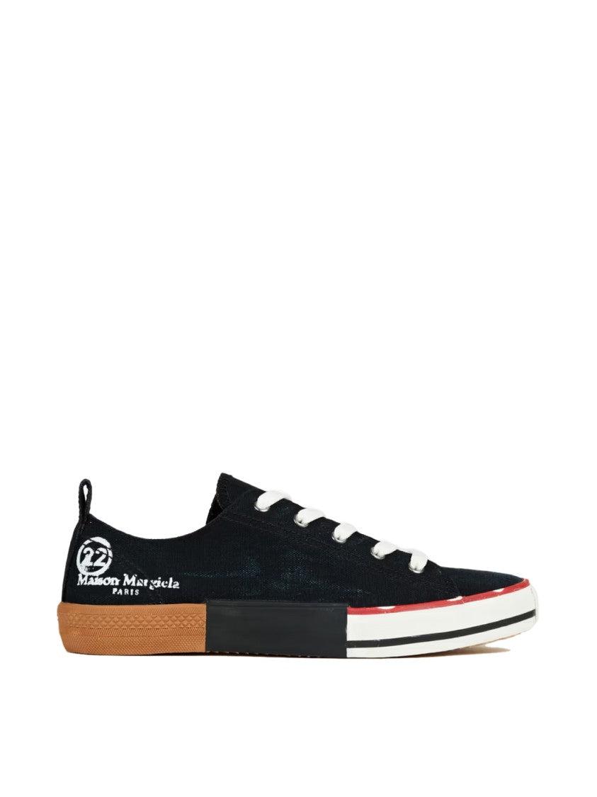 スニーカー MAISON MARGIELA Women Sneakers S39WS0099 Black Buy Maison Margiela women black replica leather sneakers for