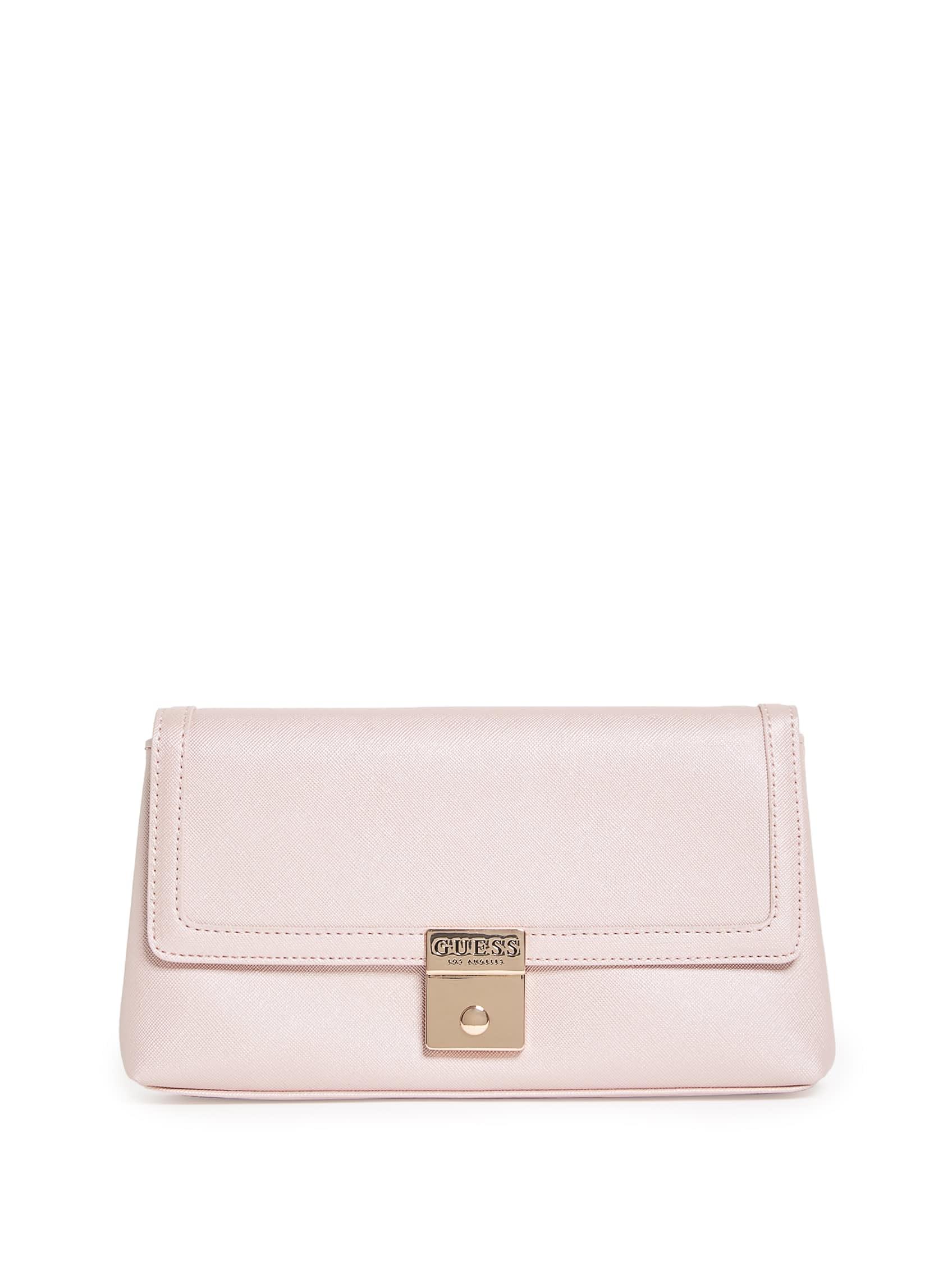 Guess Factory Sophie Clutch Crossbody in Pink