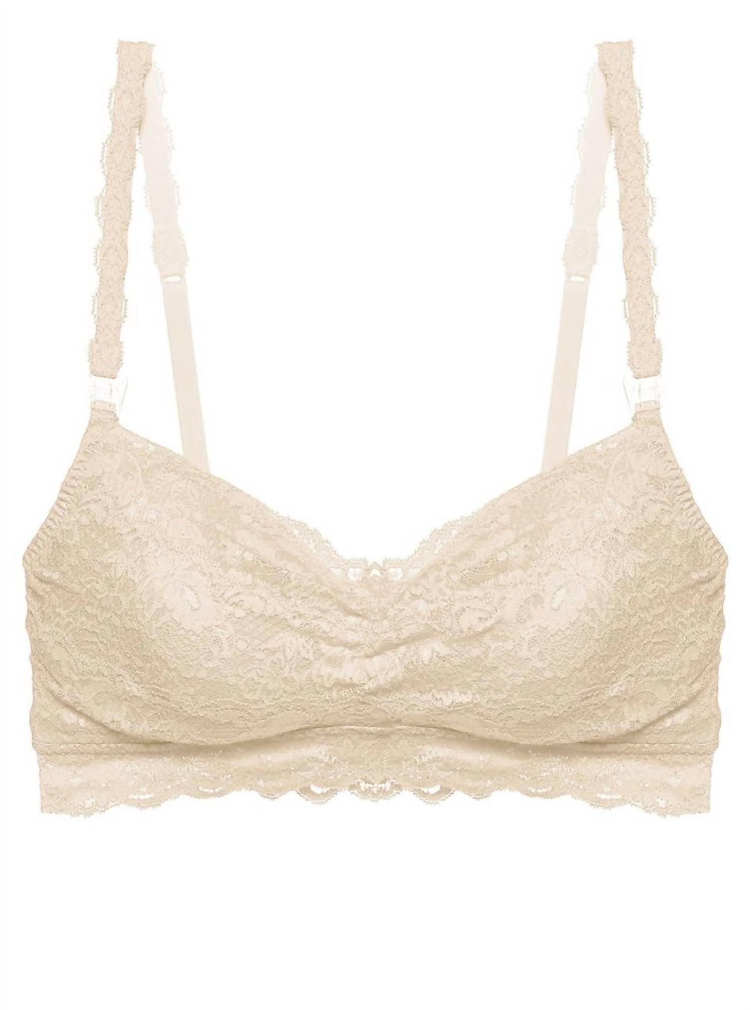 Cosabella Never Say Never Mommie Nursing Bra - Plus In Blush in Natural