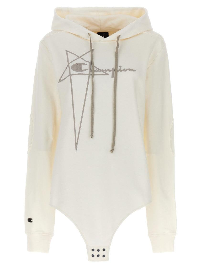 インナー・ルームウェアその他 Rick Owens Drapped Lido Bodysuit RICK OWENS Lido one-shoulder draped cotton-jersey bodysuit