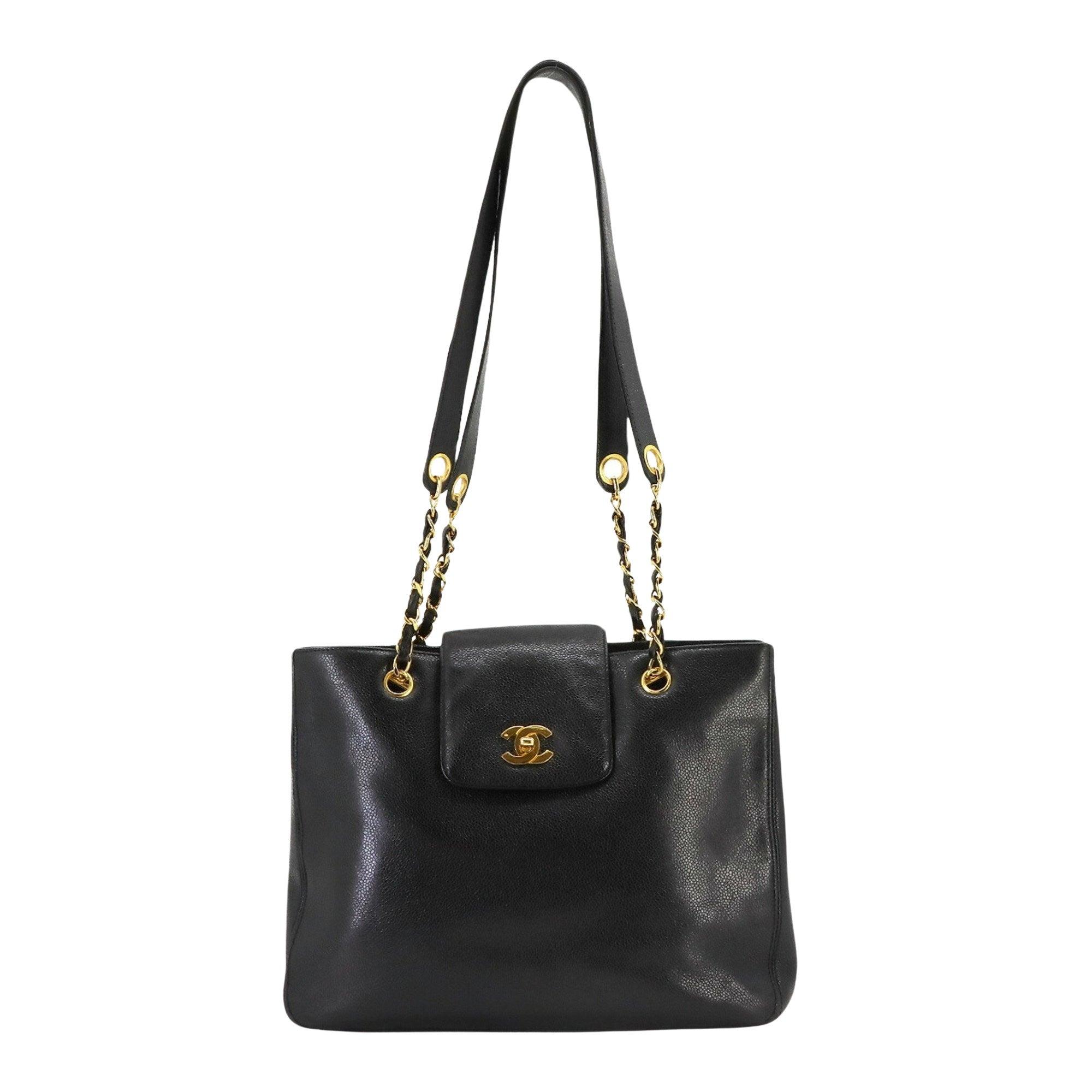 CHANEL Pre-Owned 2000 Petite Timeless tote bag - Black