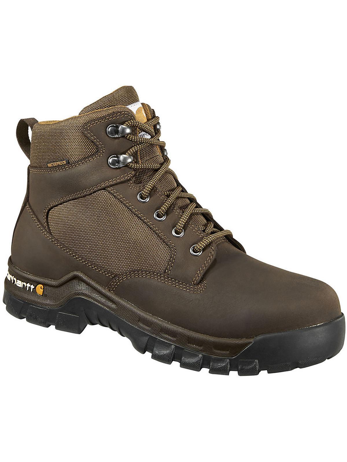 Carhartt Rugged Flex Leather Steel Toe Work Safety Boots in Brown for Men Lyst