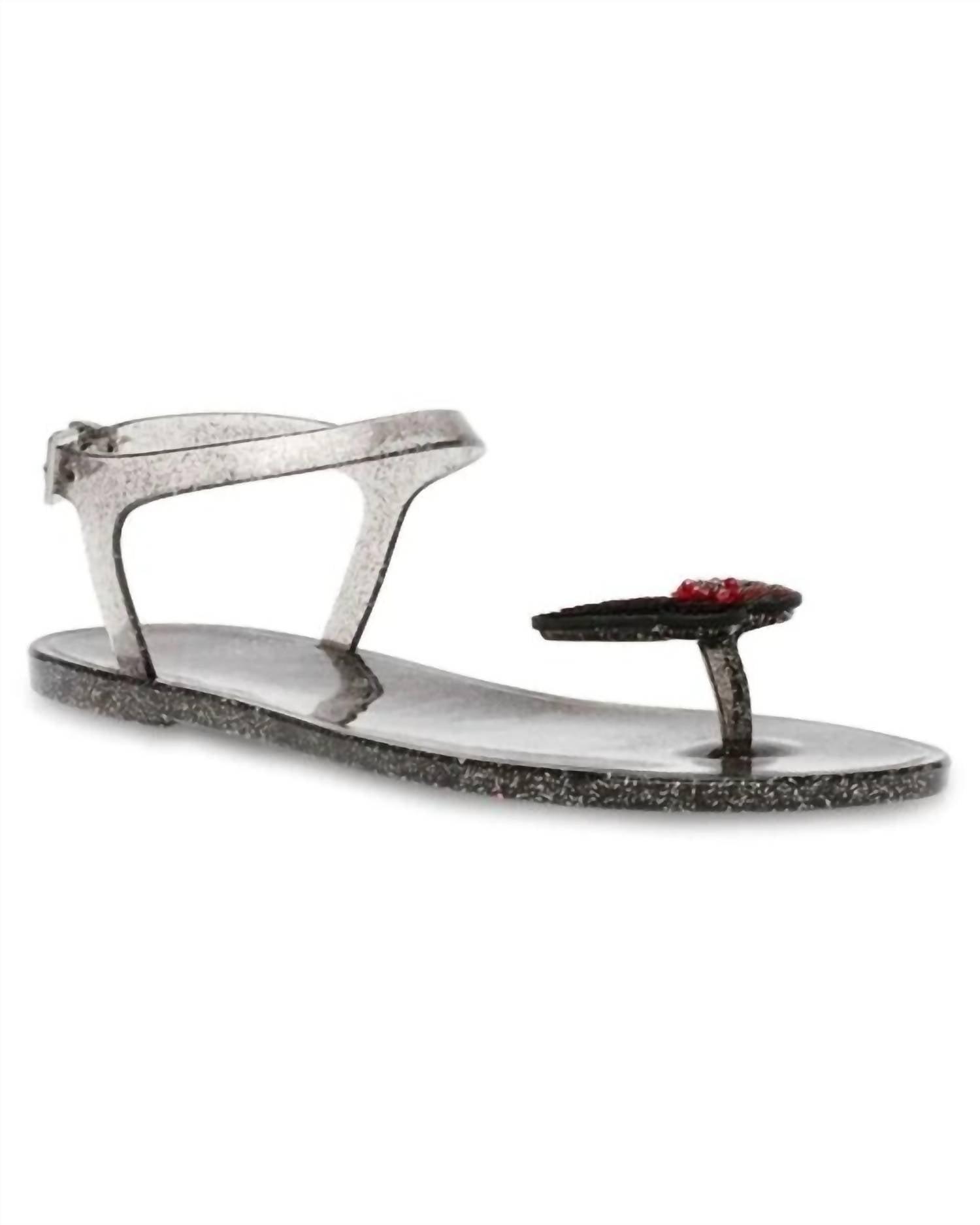 betsey johnson jelly sandals