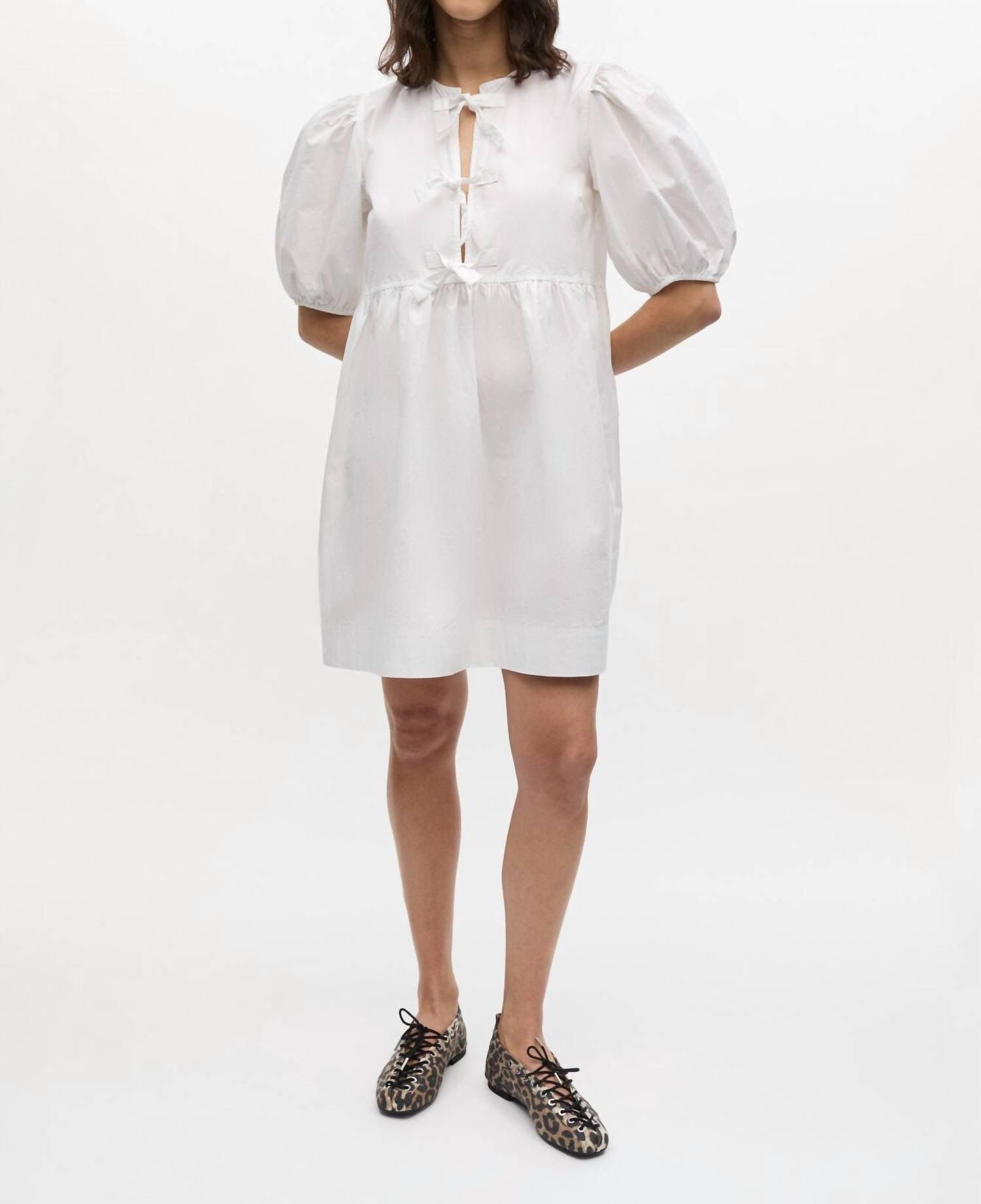 white cotton gauze dress Sangria Cotton Gauze Dress