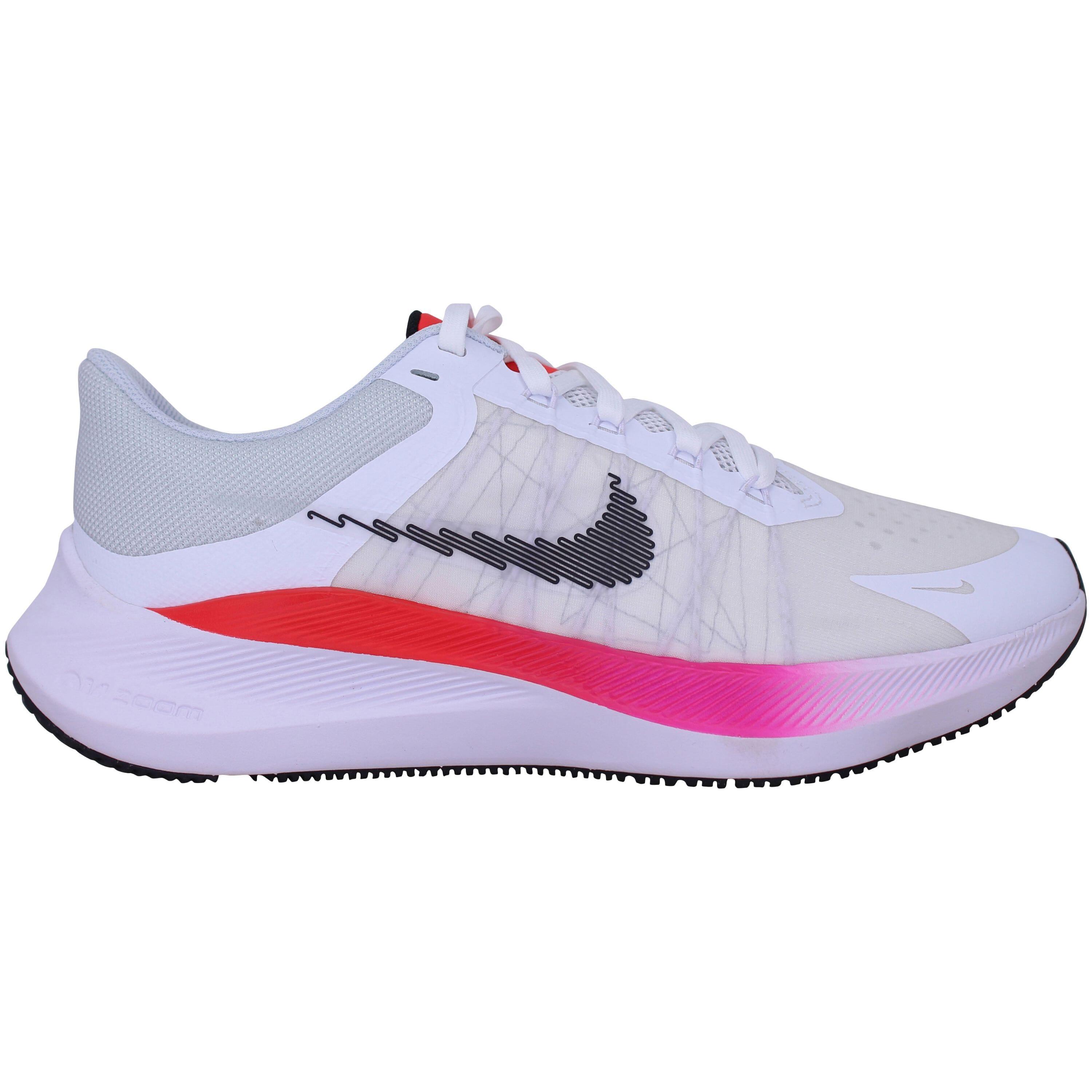 Nike Zoom Winflo 8 White/blackbright Crimson Cw3421100 in Blue Lyst