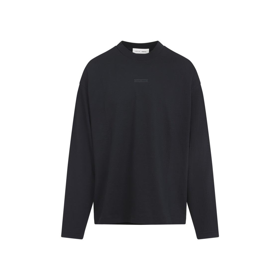 トップス FEAR OF GOD 8th long sleeve Fear of God Men's Long Sleeve Airbrush 8 T-Shirt in Black