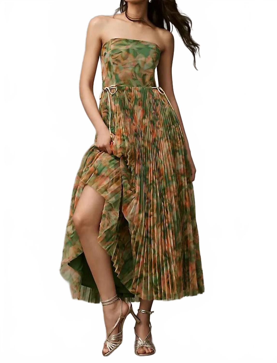 strapless open back dress Blythe Dress  The Dressing Room