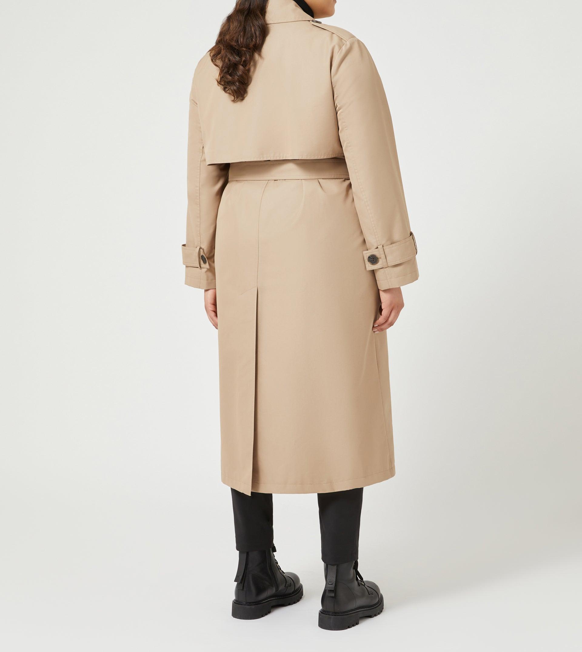 MARINA RINALDI カシミヤ混ロングコート 4L5L イタリア製 MARINA RINALDI カシミヤ混ロングコート 4L5L イタリア製 【公式通販】