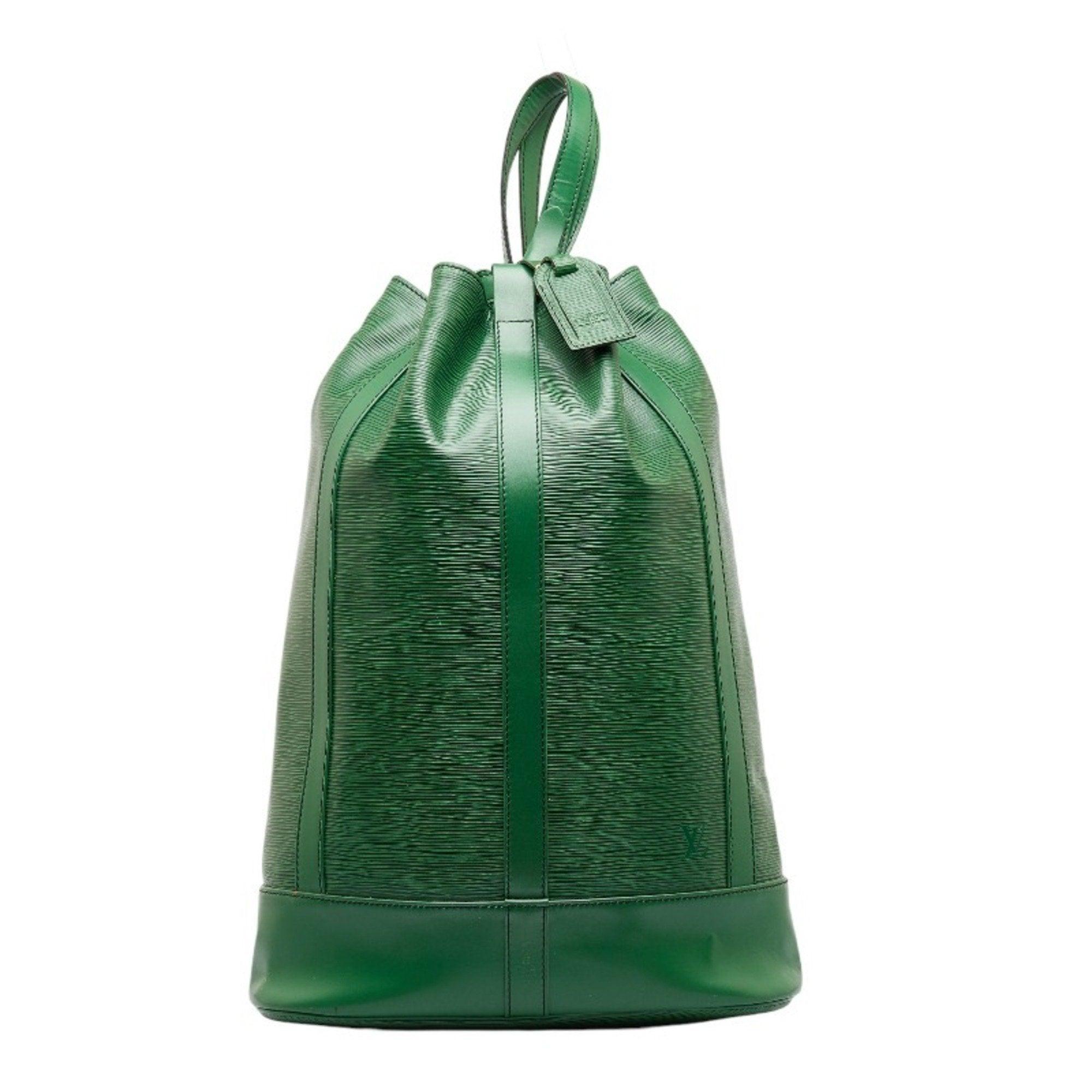 Louis Vuitton Brentwood Patent Leather Tote Bag (pre-owned) in Green