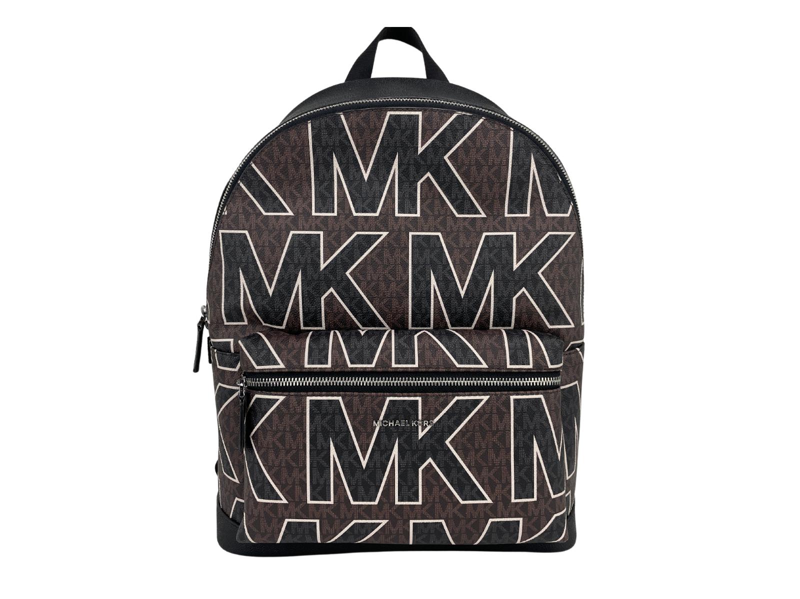 Michael Kors Cooper Large Signature Pvc Graphic Logo Backpack Book Bag