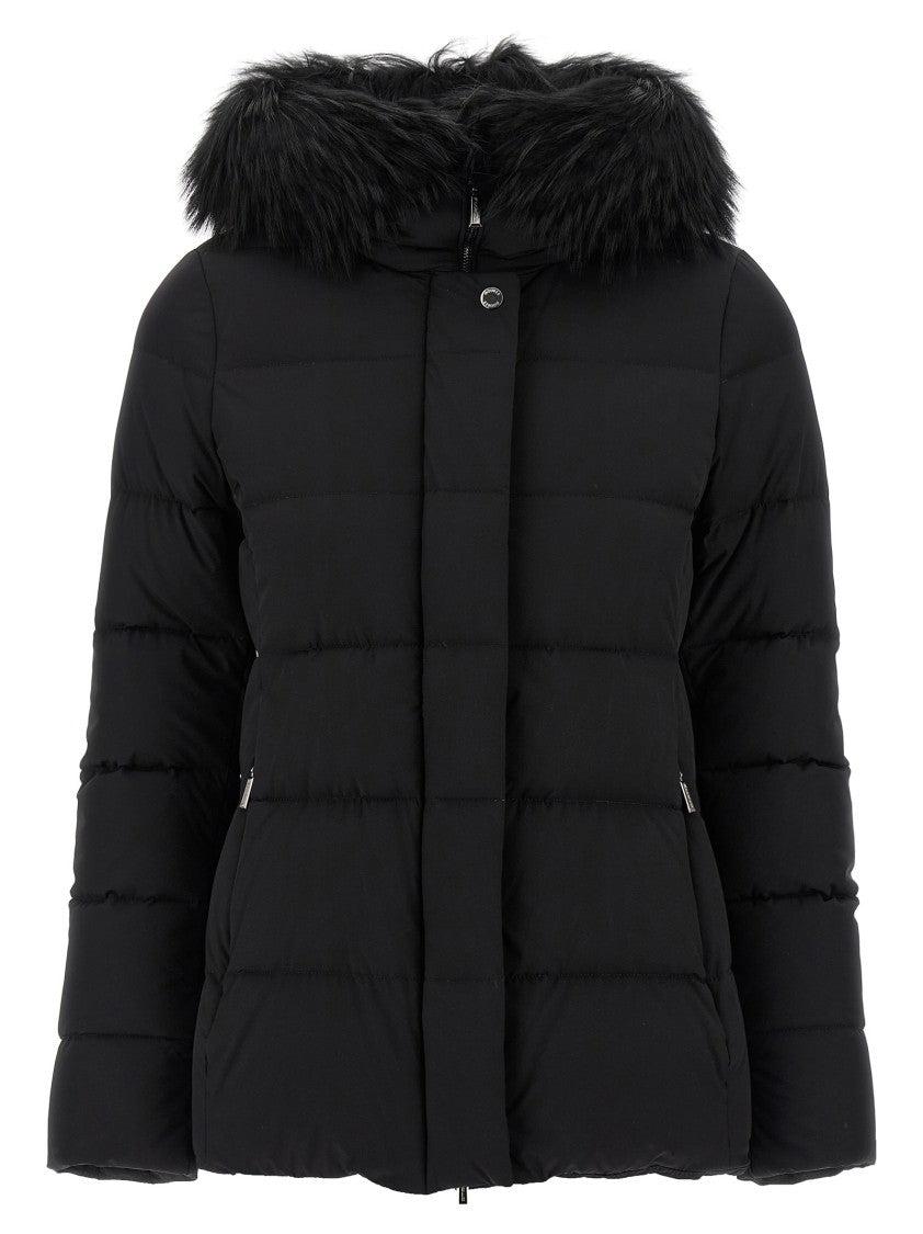 ジャケット MOORER Woman Jacket Black FRESIALE NERO Moorer Outlet: Jacket woman - Black | Moorer jacket FRESIALE