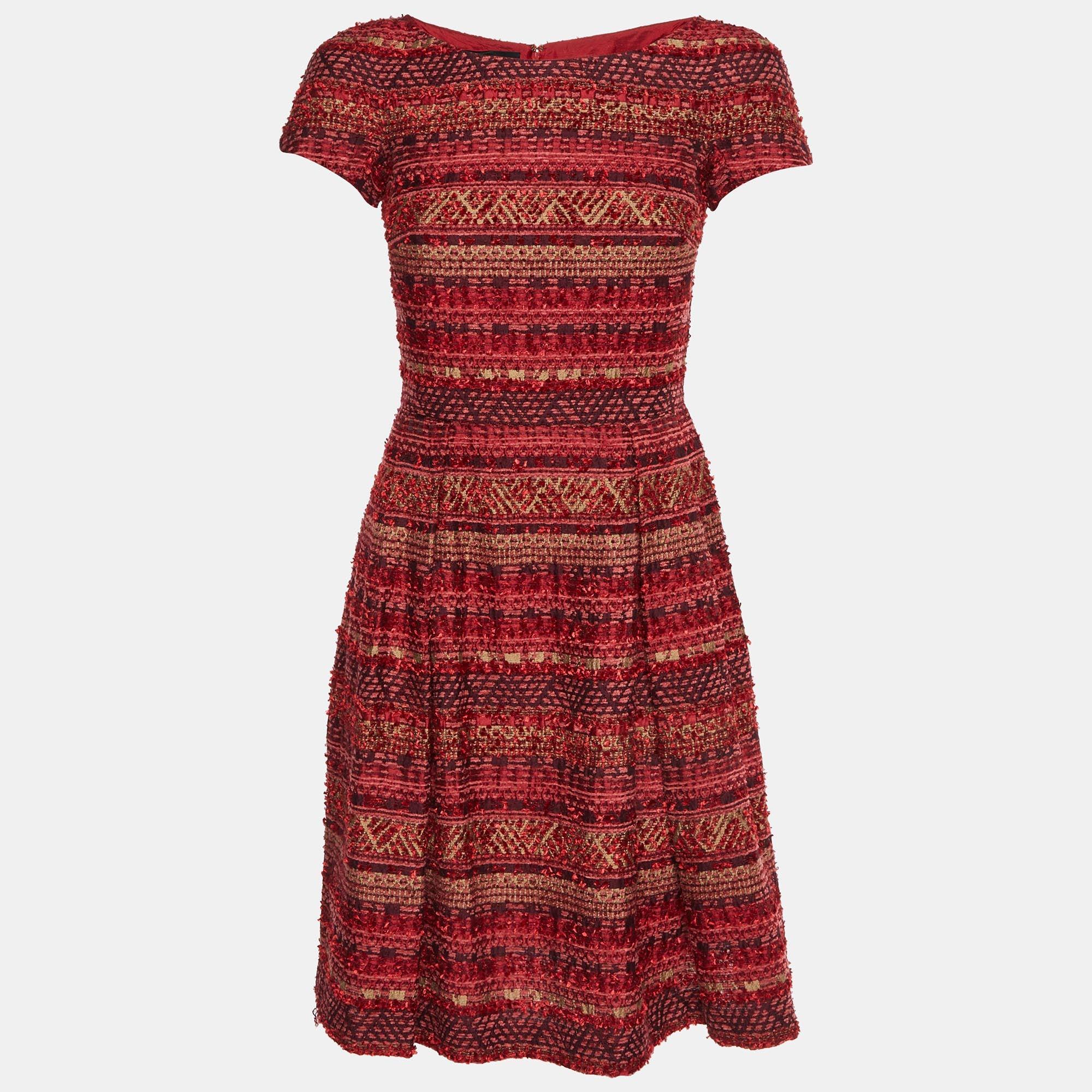 gold.metallic dress Adrianna Papell Halter Pleated Metallic Midi Dress
