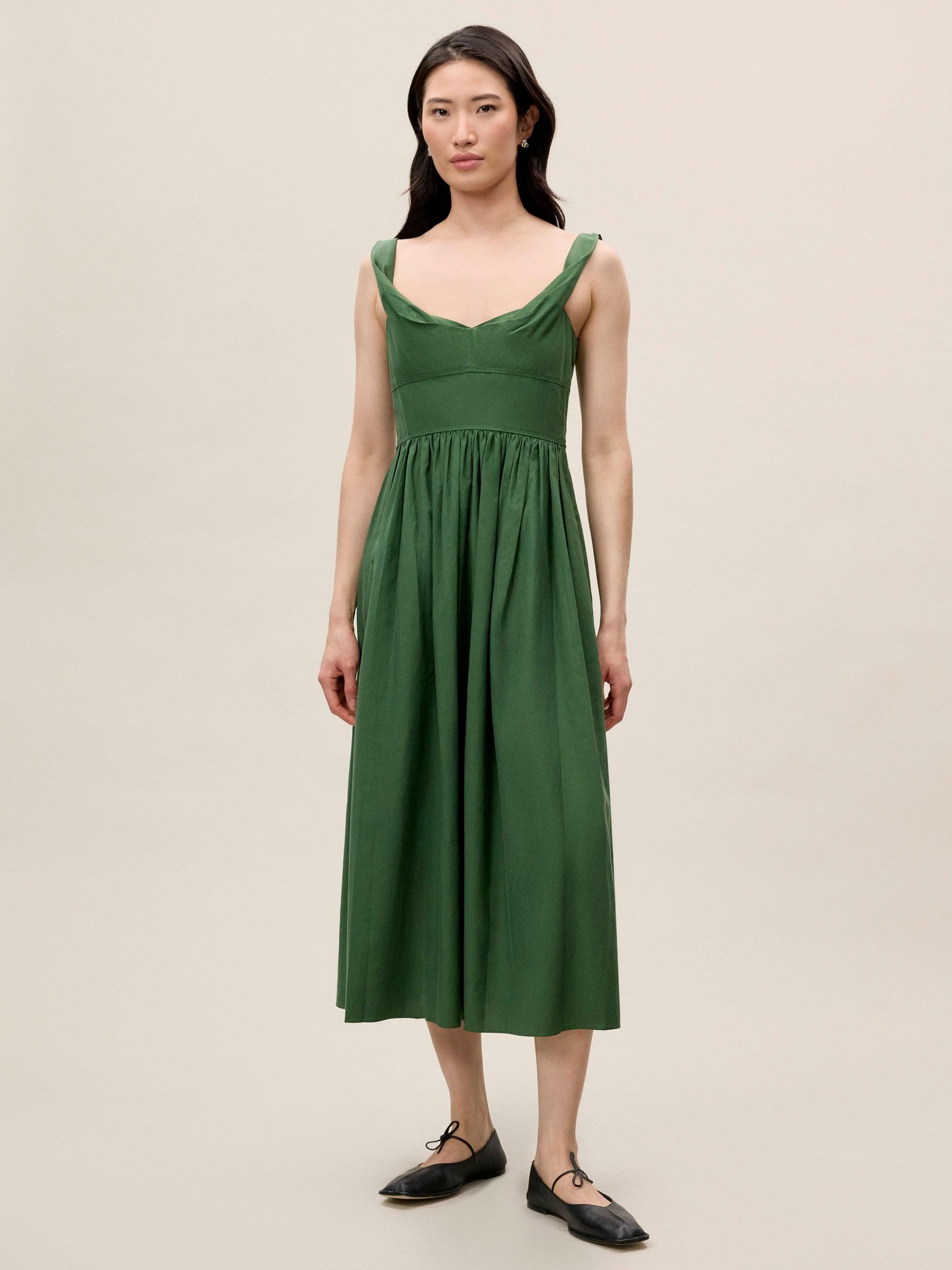 rebecca taylor bridesmaid dresses Rebecca Taylor Women's Allegra Stripe Midi-Dress - Navy