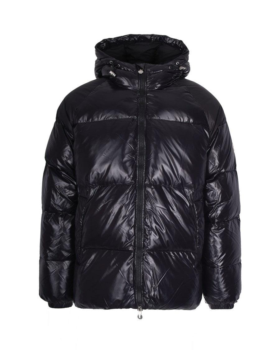 Pyrenex Lacquered Bomber Down Jacket With Hood in Black for Men Lyst